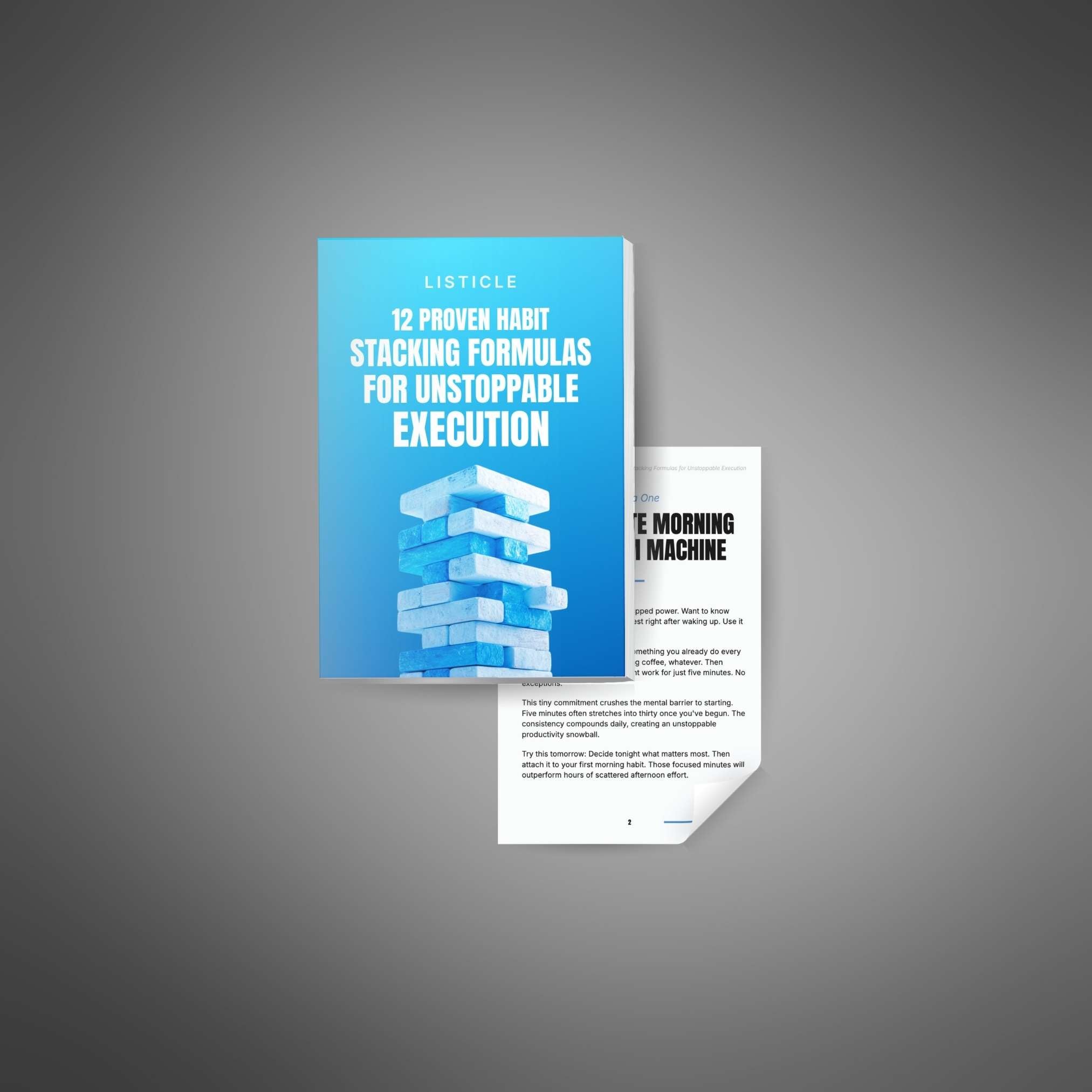 12 Proven Habit Stacking Formulas for Unstoppable Execution