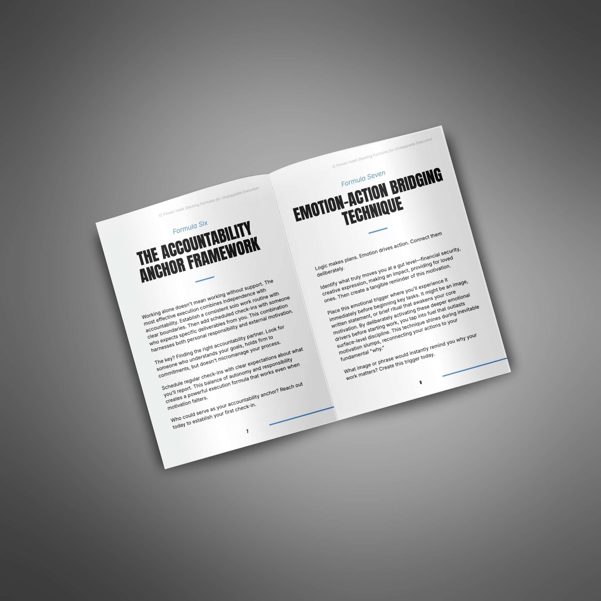 12 Proven Habit Stacking Formulas for Unstoppable Execution