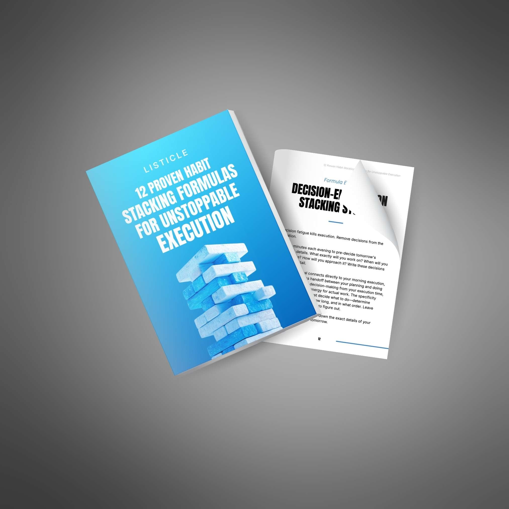 12 Proven Habit Stacking Formulas for Unstoppable Execution