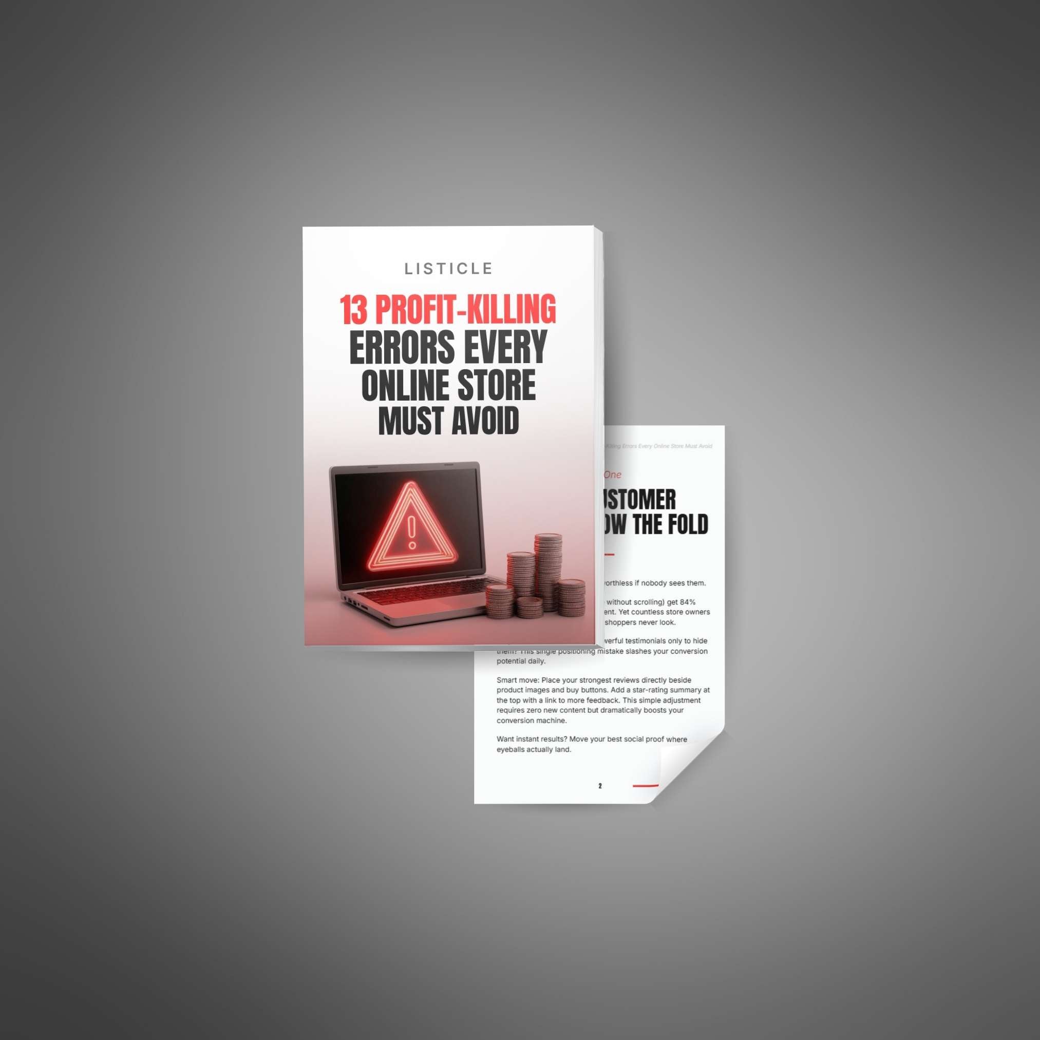 13 Profit-Killing Errors Every Online Store Must Avoid