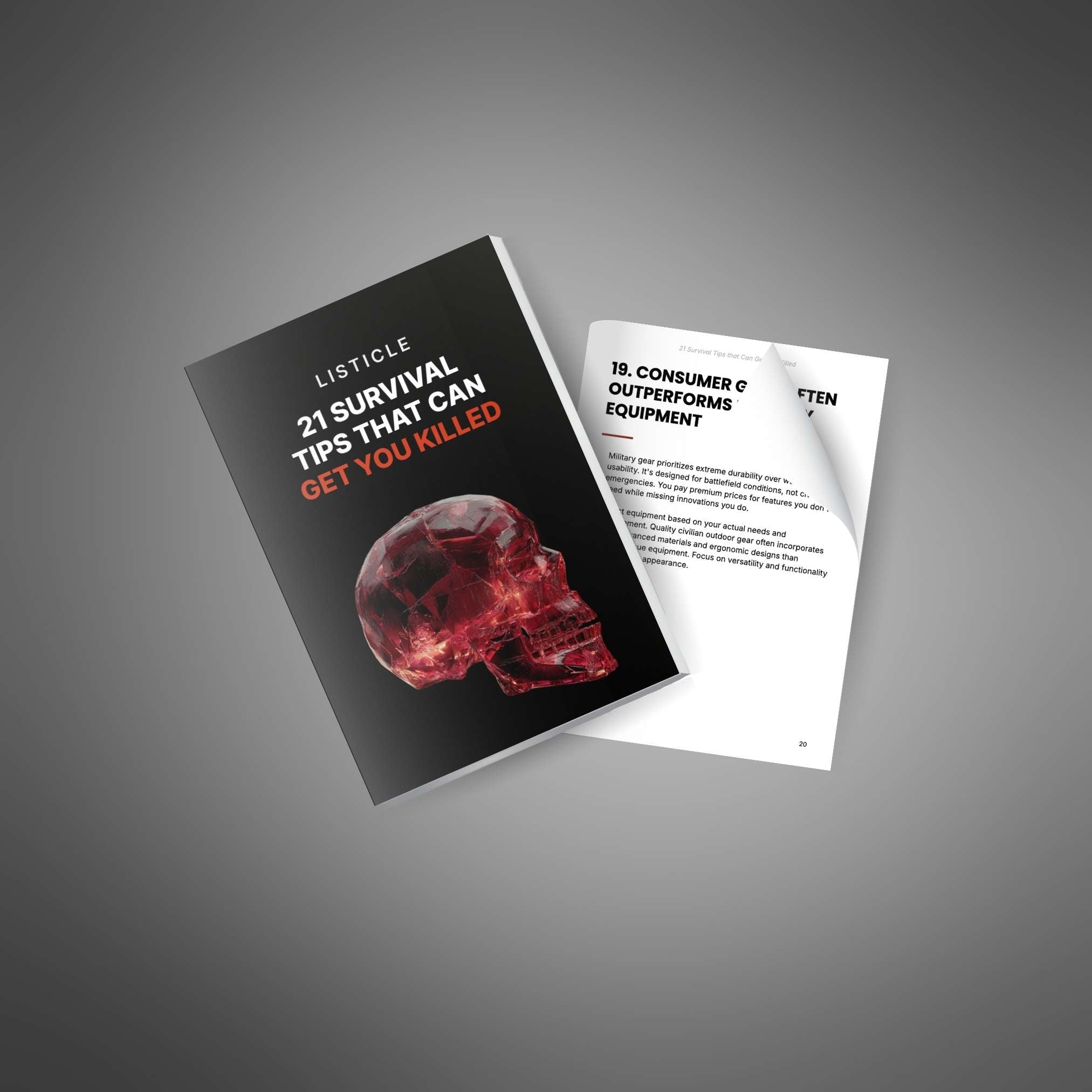 21 Survival Tips that Can Get You Killed