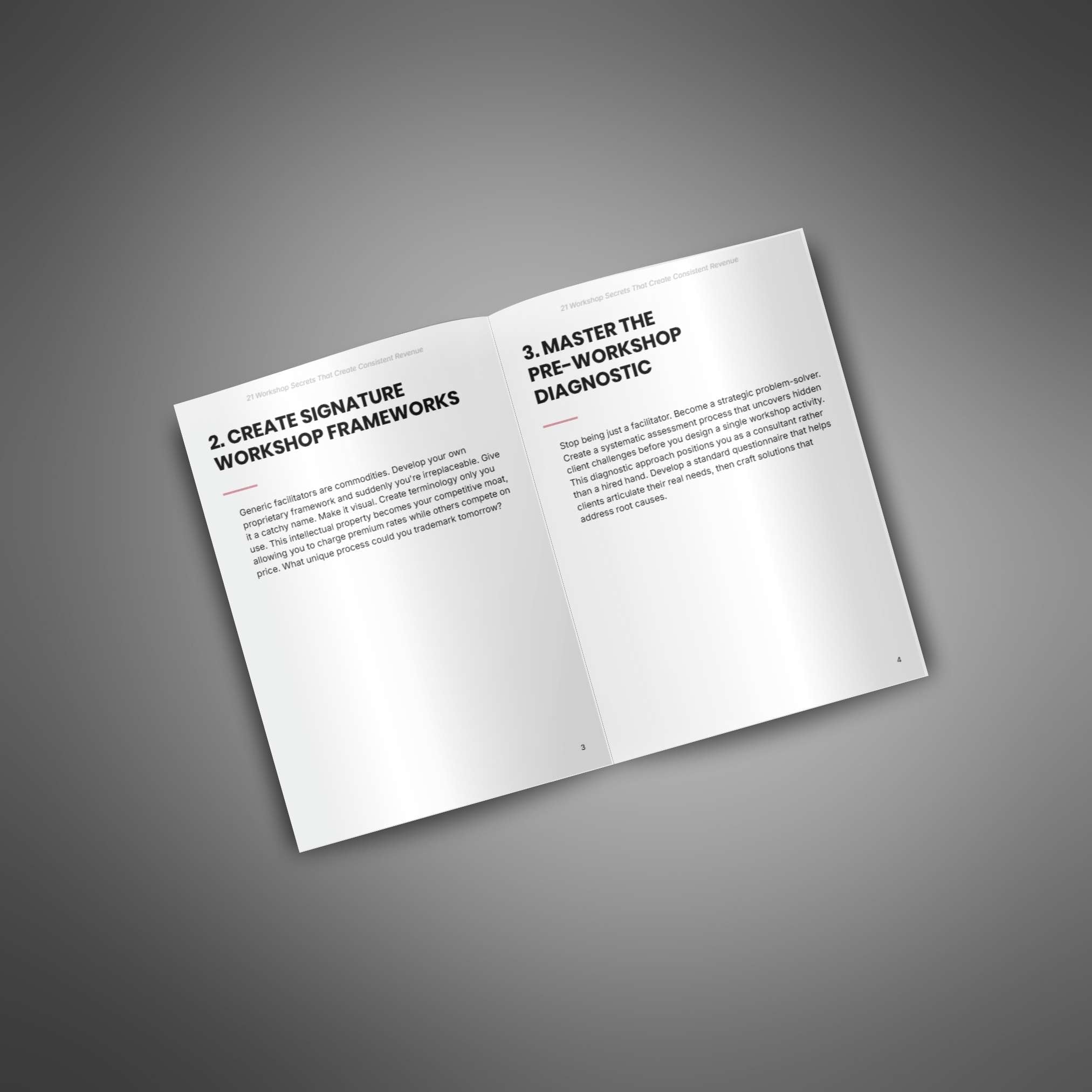 21 Workshop Secrets That Create Consistent Revenue