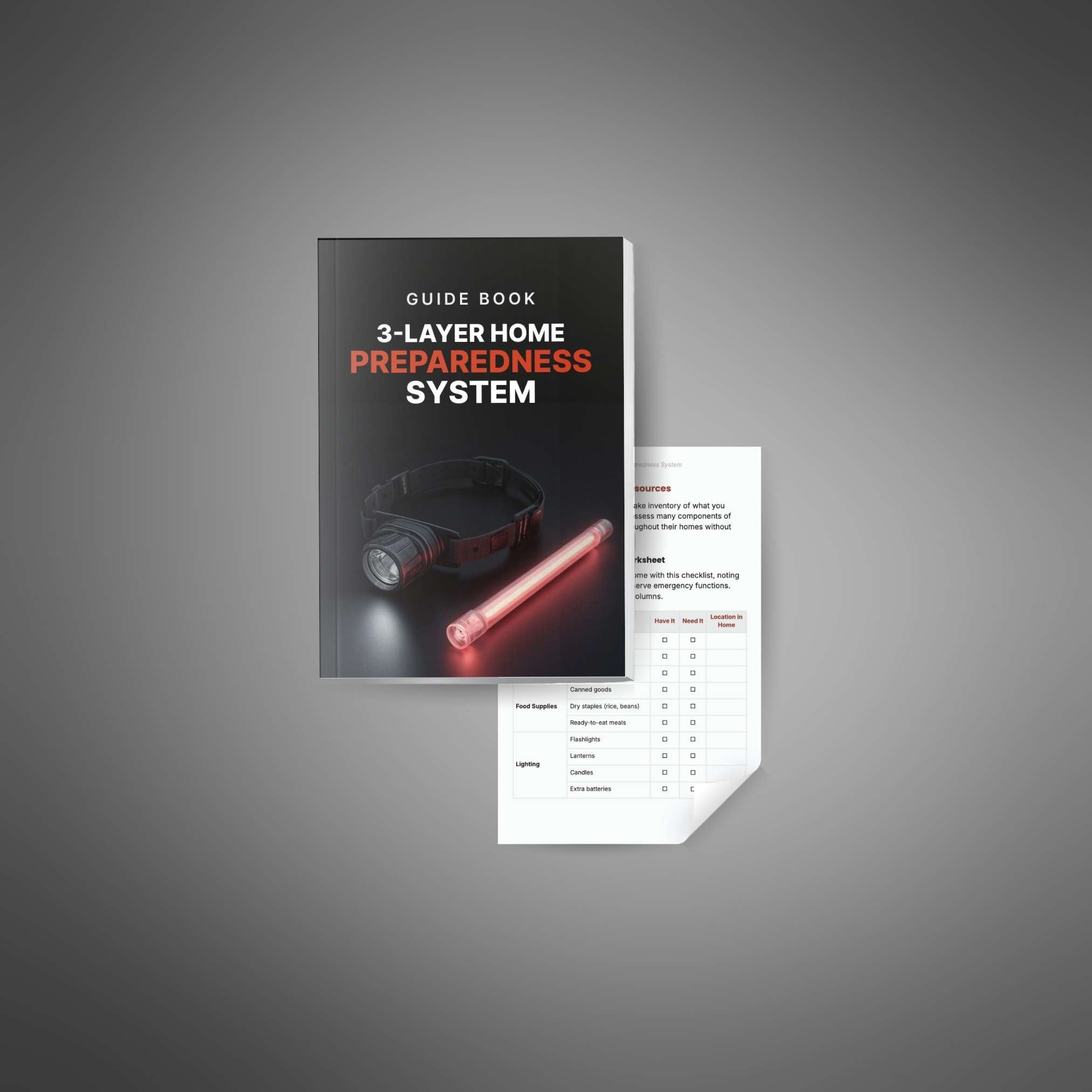 3-Layer Home Preparedness System