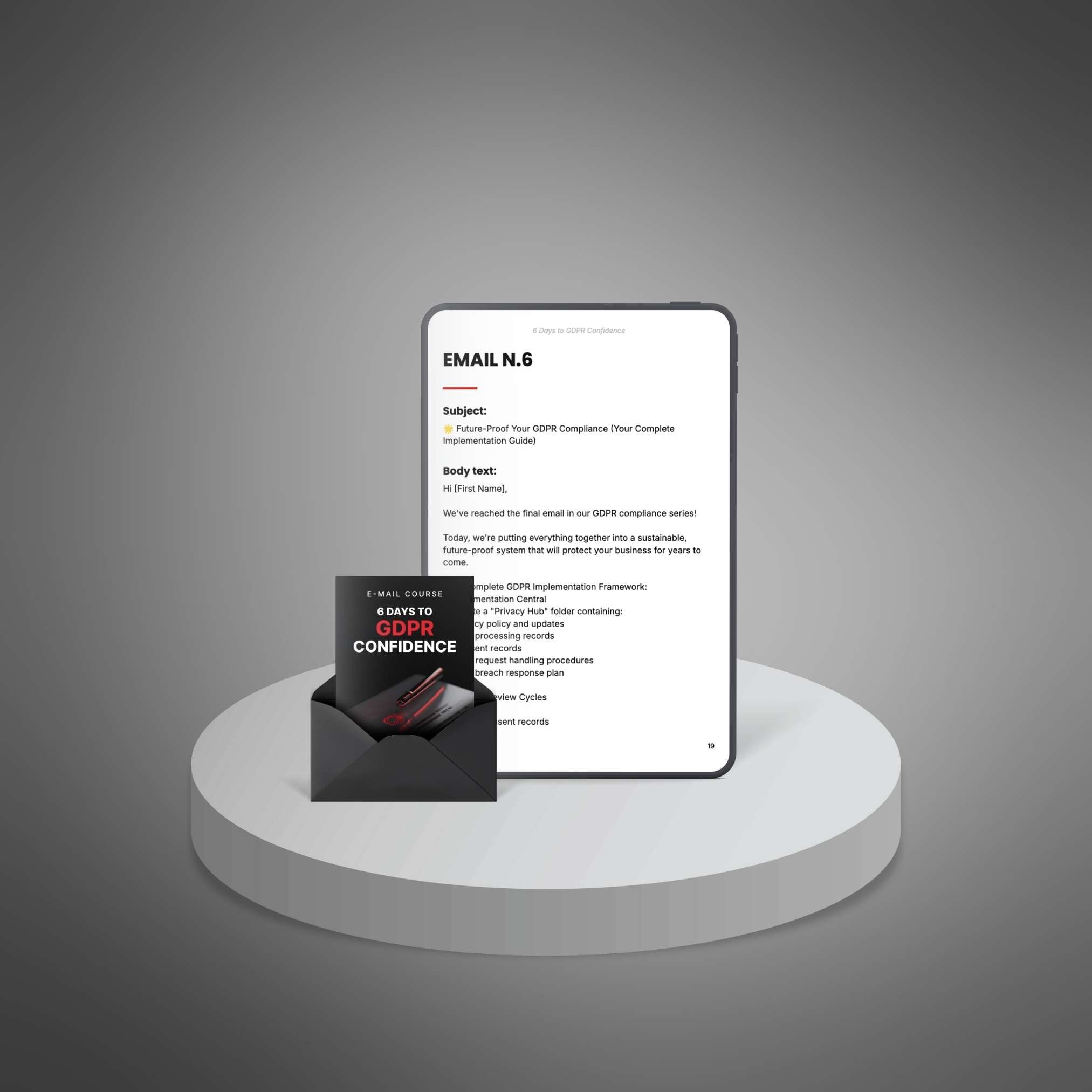 6 Days to GDPR Confidence