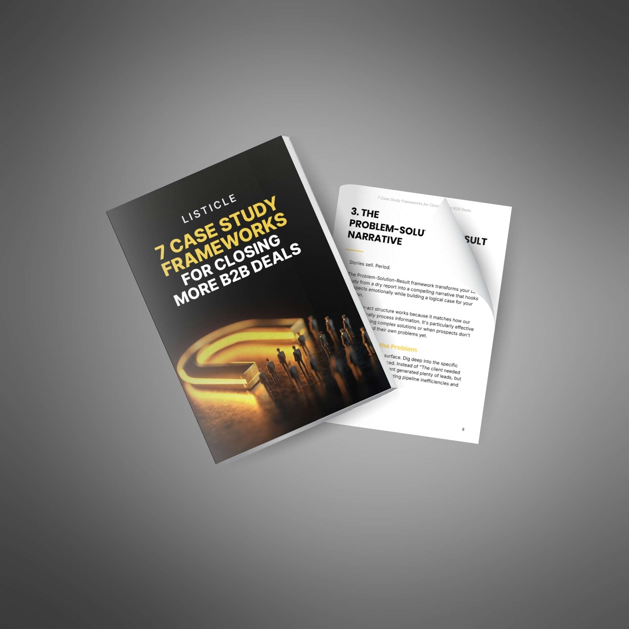 7 Case Study Frameworks for Closing More B2B Deals