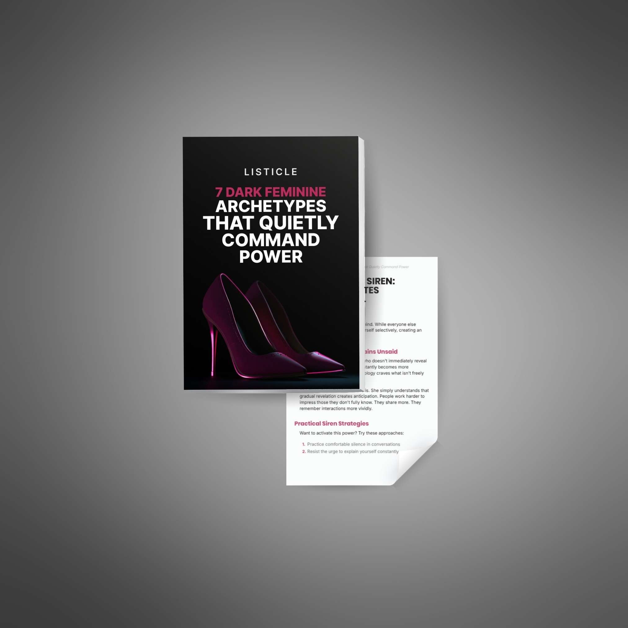 7 Dark Feminine Archetypes That Quietly Command Power