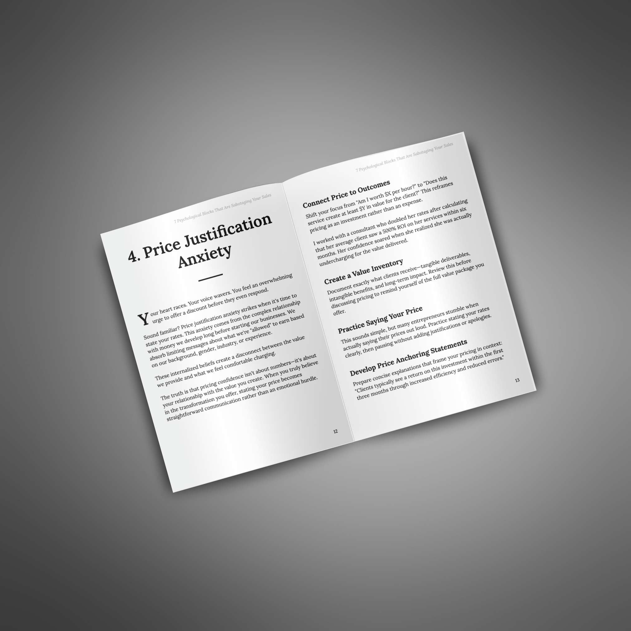 7 Psychological Blocks That Are Sabotaging Your Sales