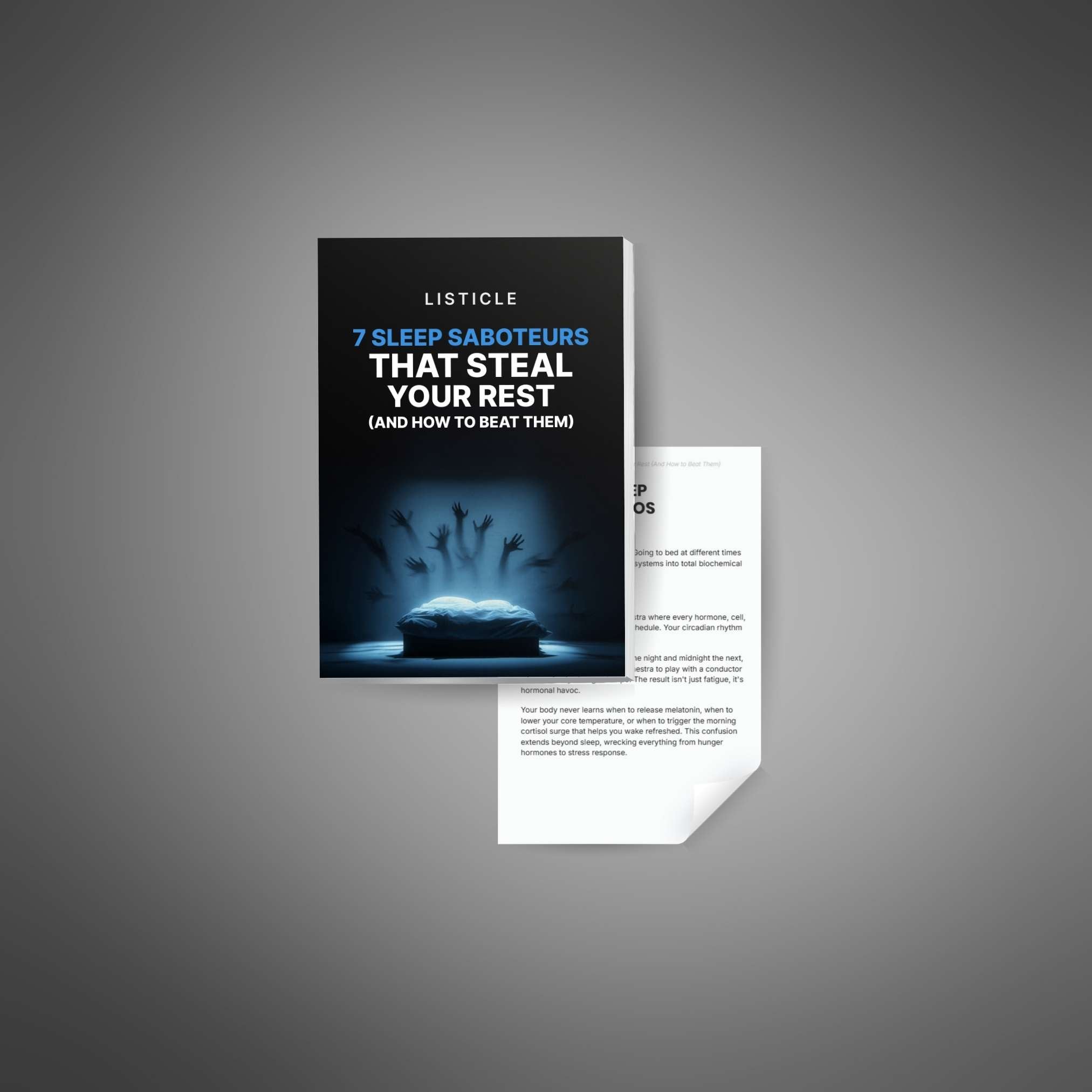 7 Sleep Saboteurs That Steal Your Rest