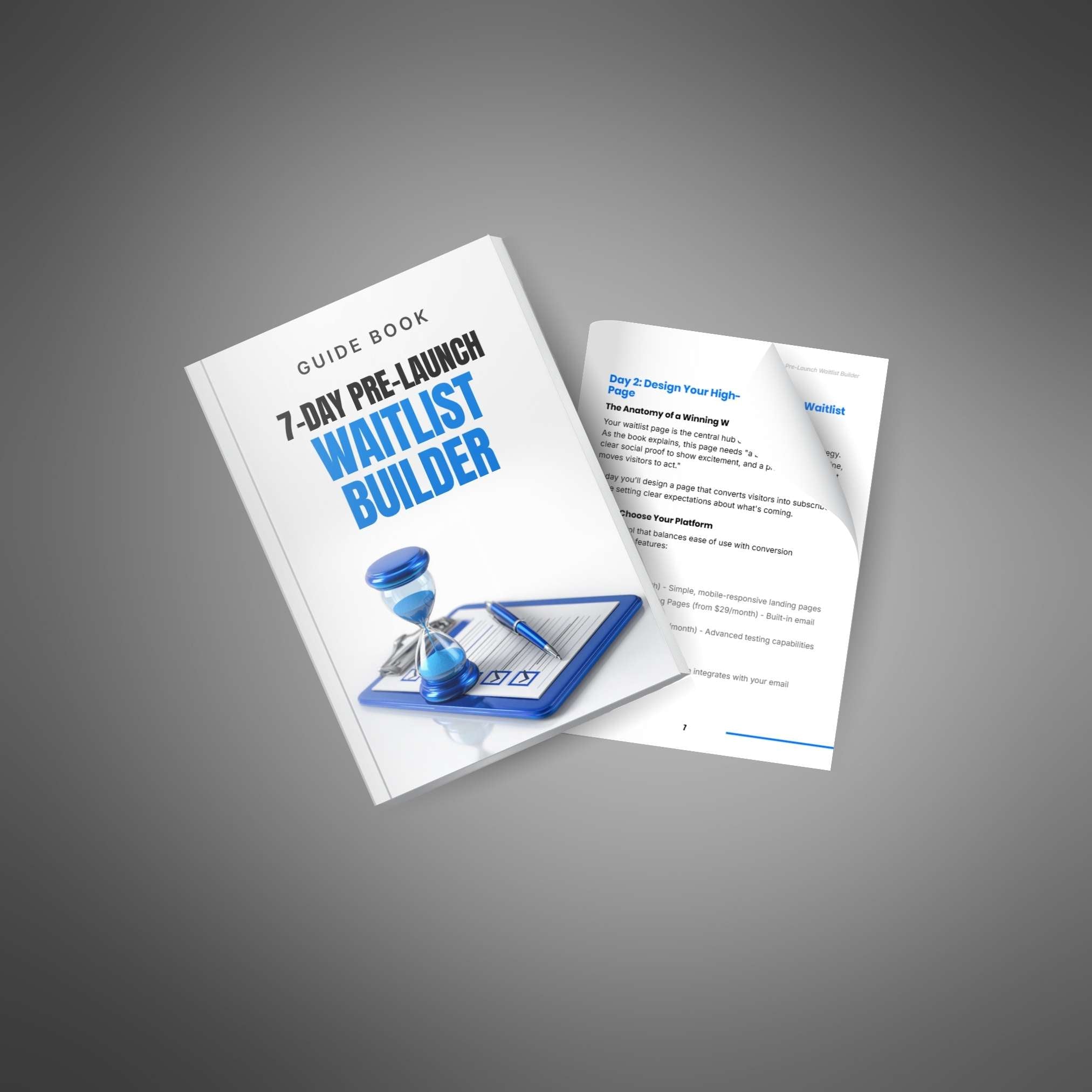 A 7-Day Pre-Launch Waitlist Builder