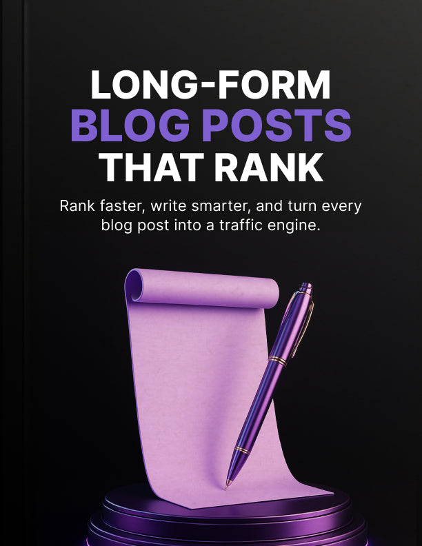 Long-Form Blog Posts That Rank