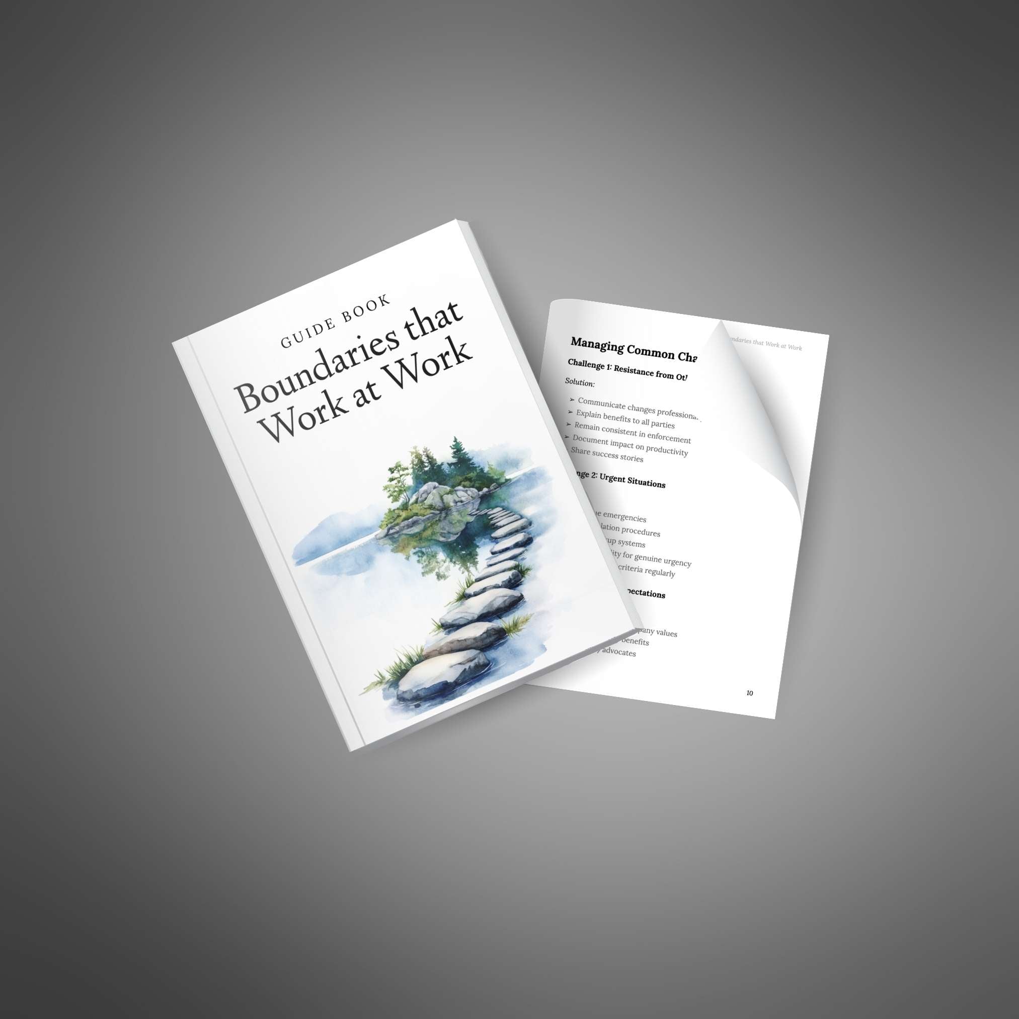 Boundaries that Work at Work