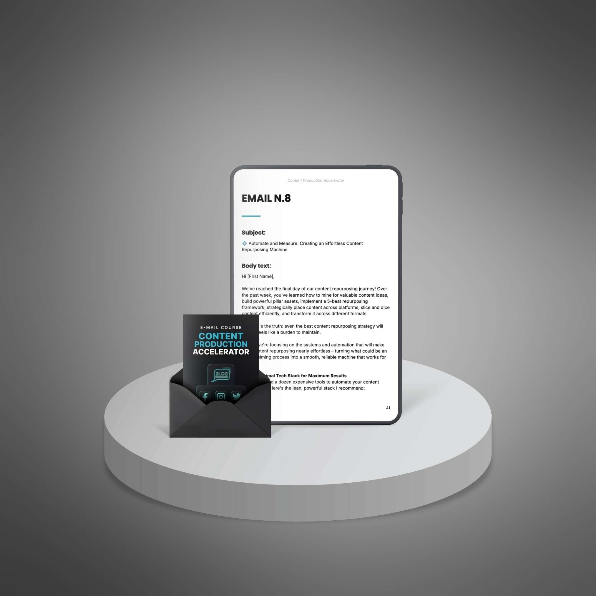 Content Production Accelerator