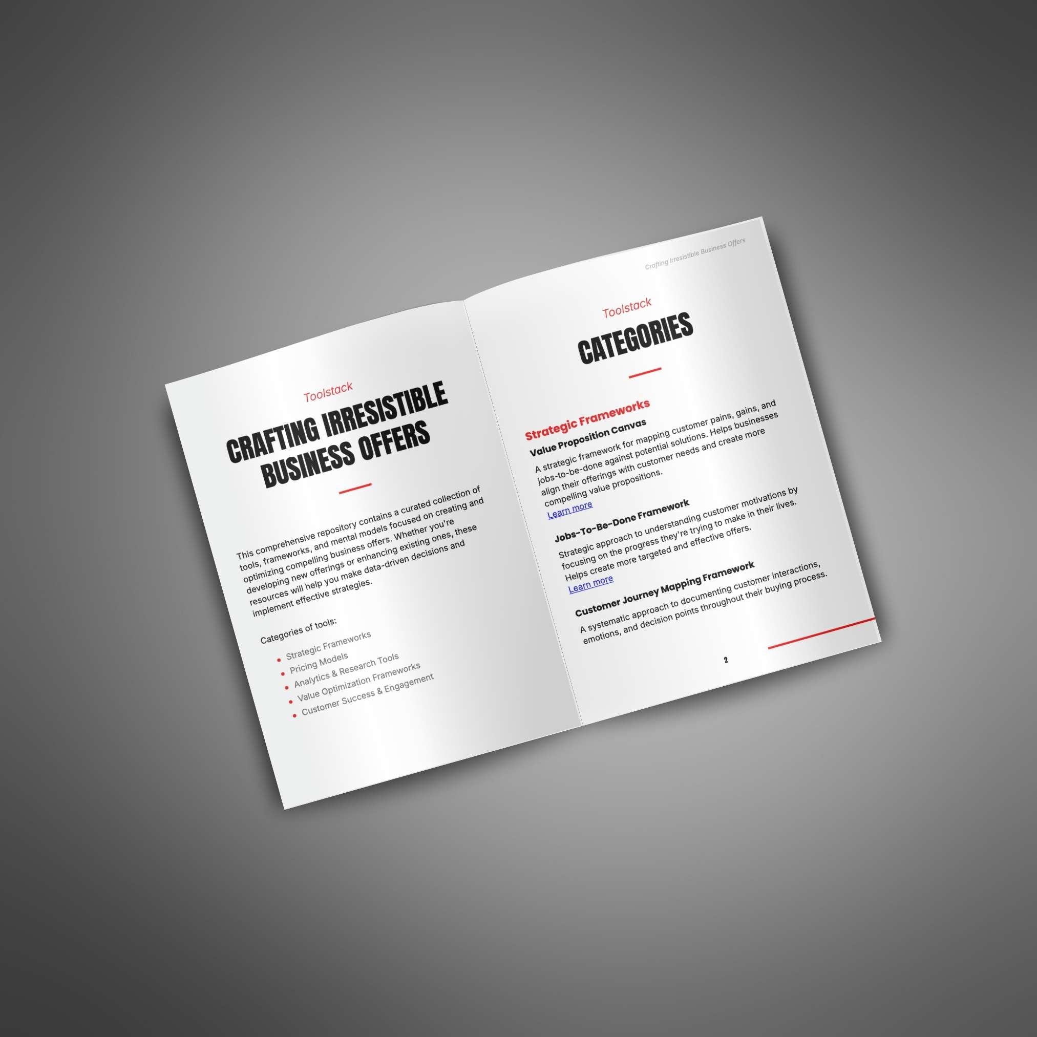 Crafting Irresistible Business Offers