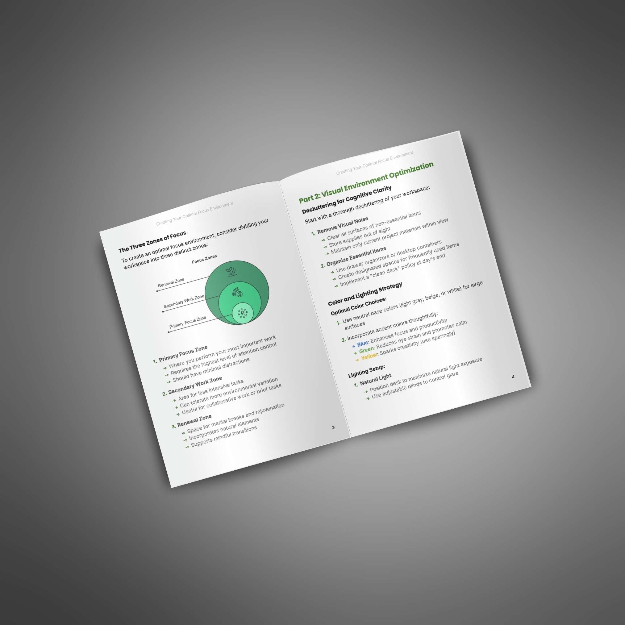 Creating Focus Environment