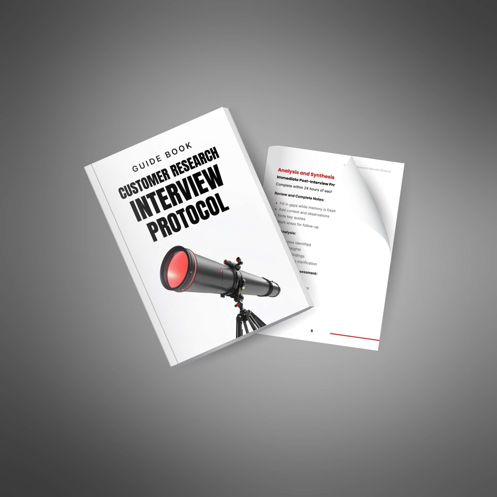 Customer Research Interview Protocol