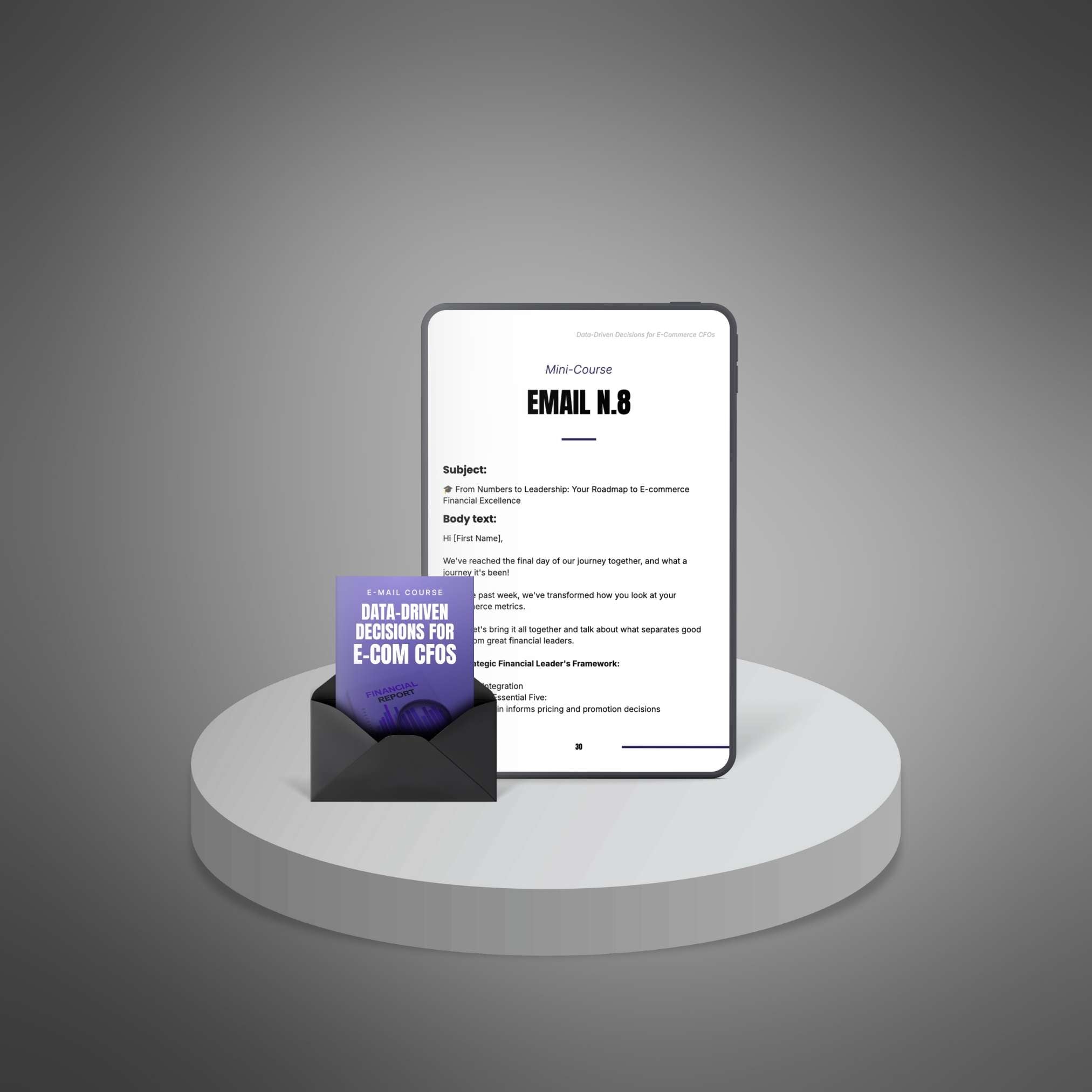 Data-Driven Decisions for E-Commerce CFOs