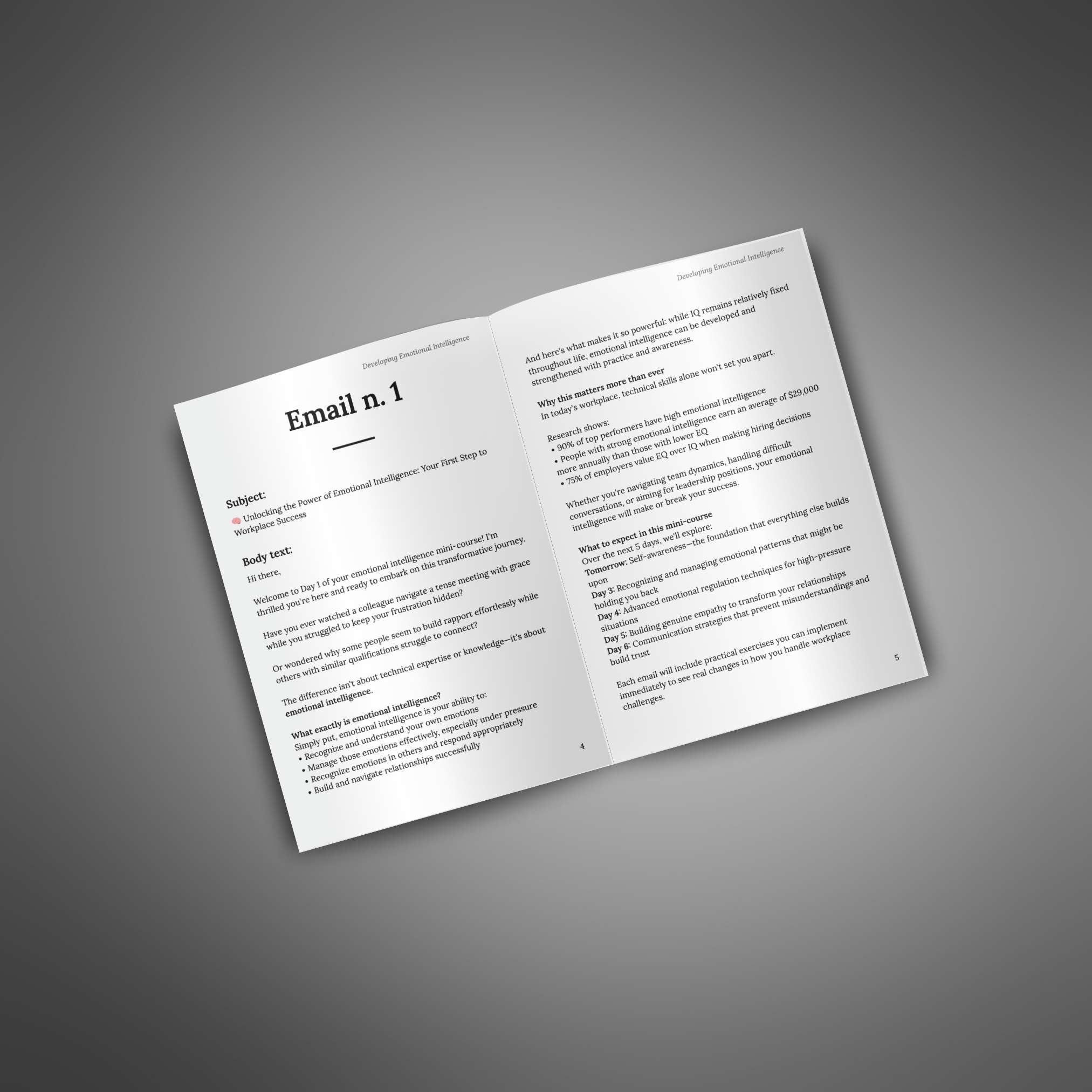 Develop Your Emotional Intelligence