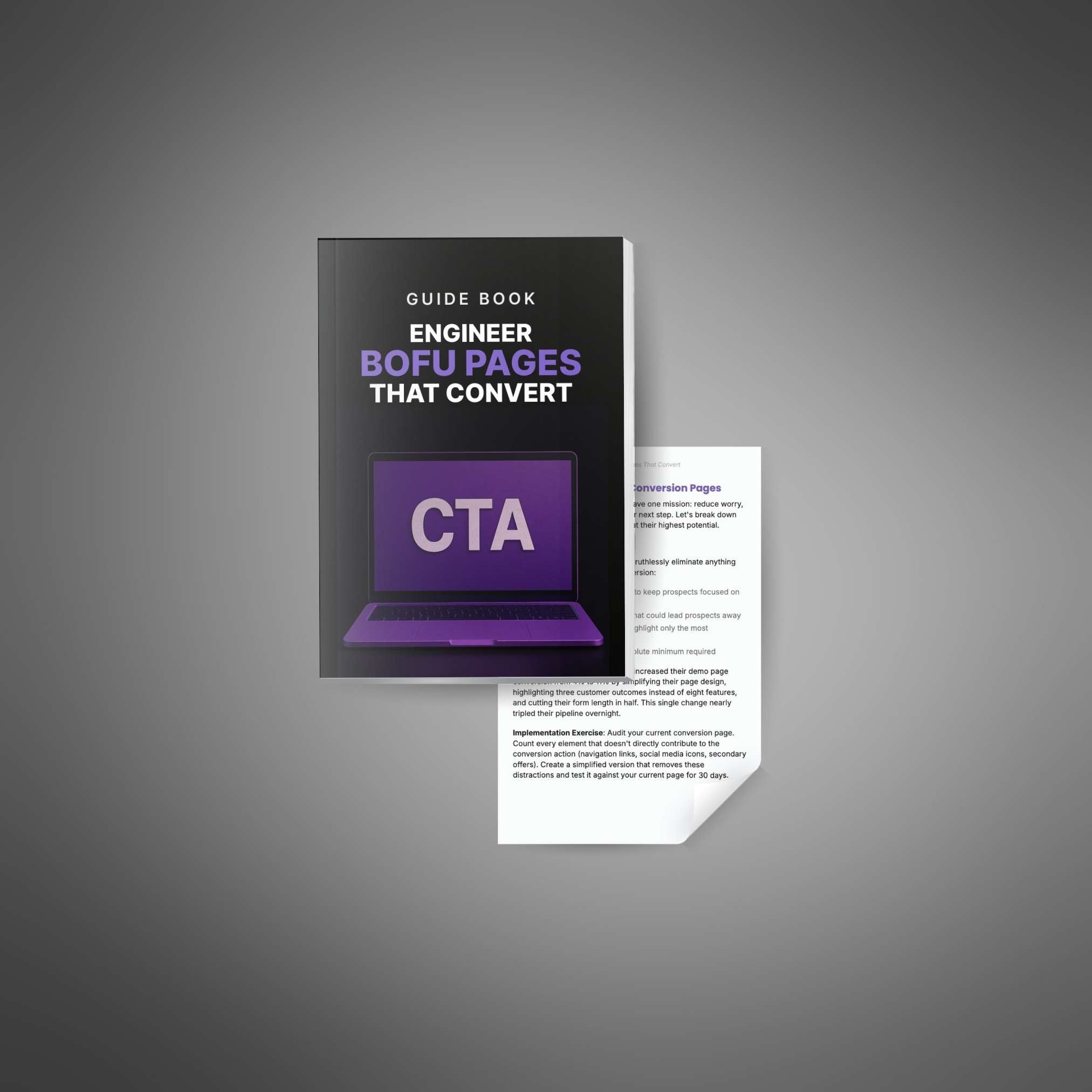 Engineer BOFU Pages that Convert