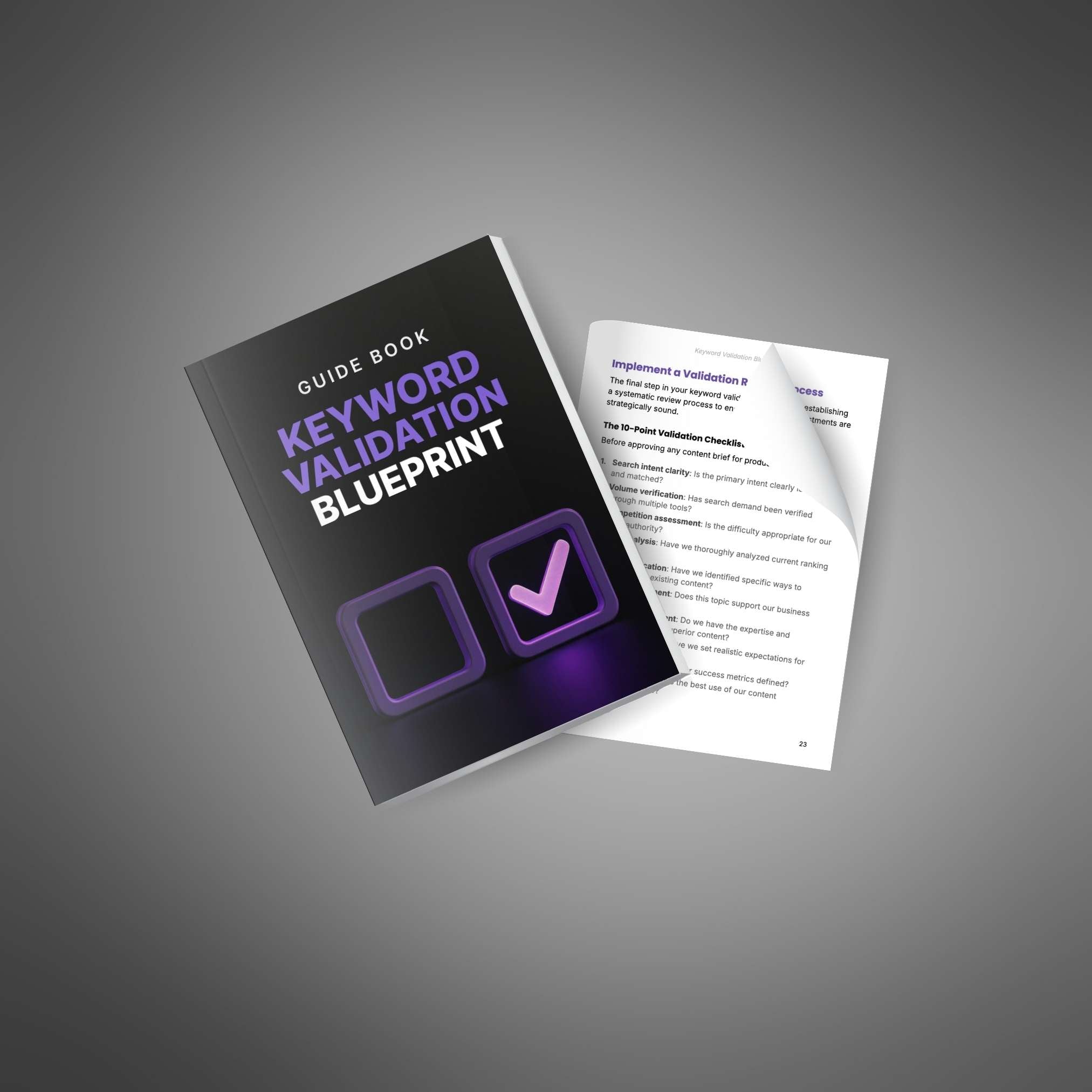 Keyword Validation Blueprint