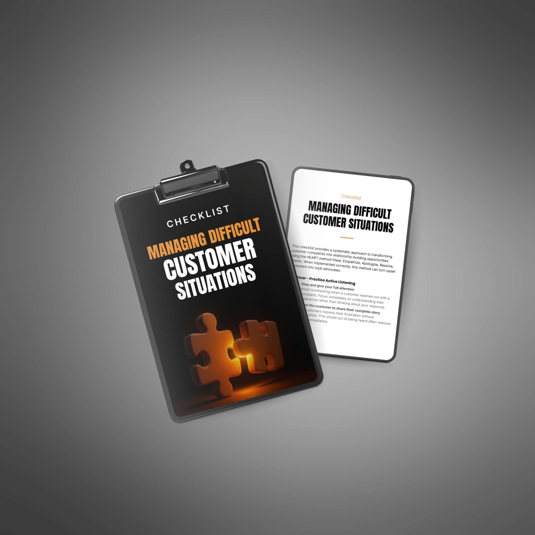 Managing Difficult Customer Situations