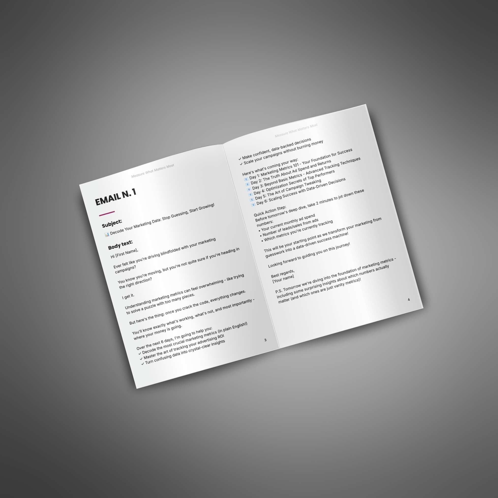 Measure What Matters Most