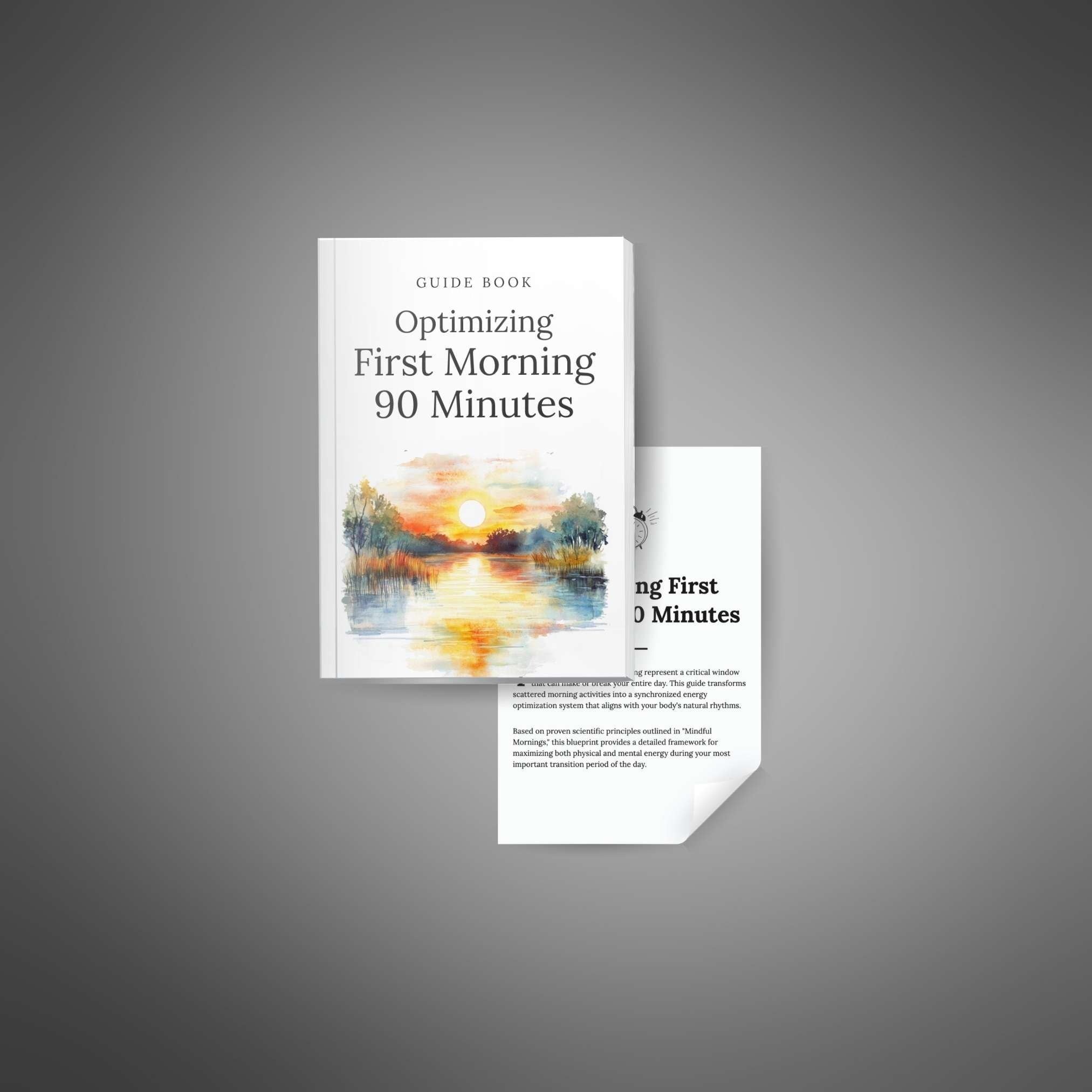 Optimizing First Morning 90 Minutes