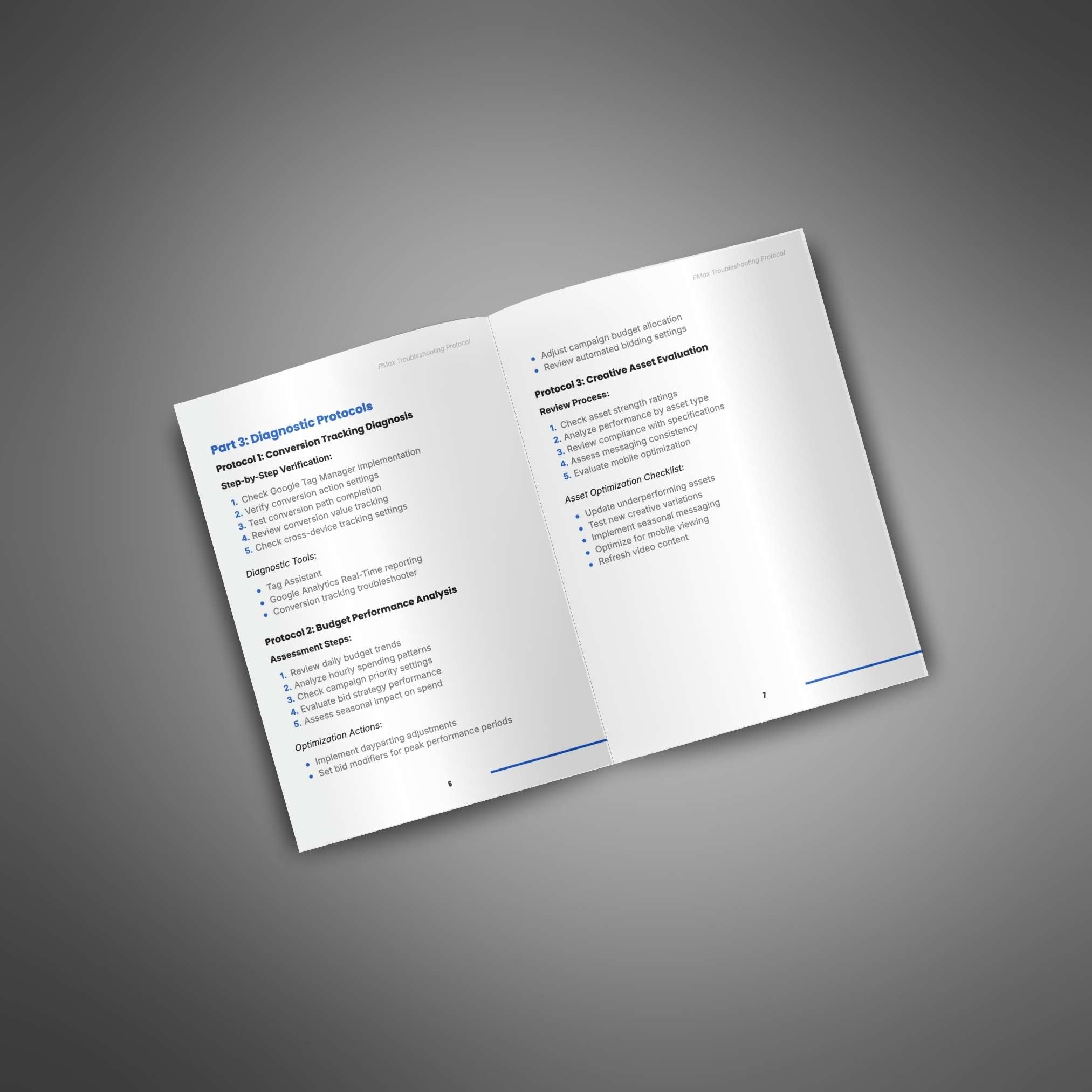 Performance Max Troubleshooting Protocol