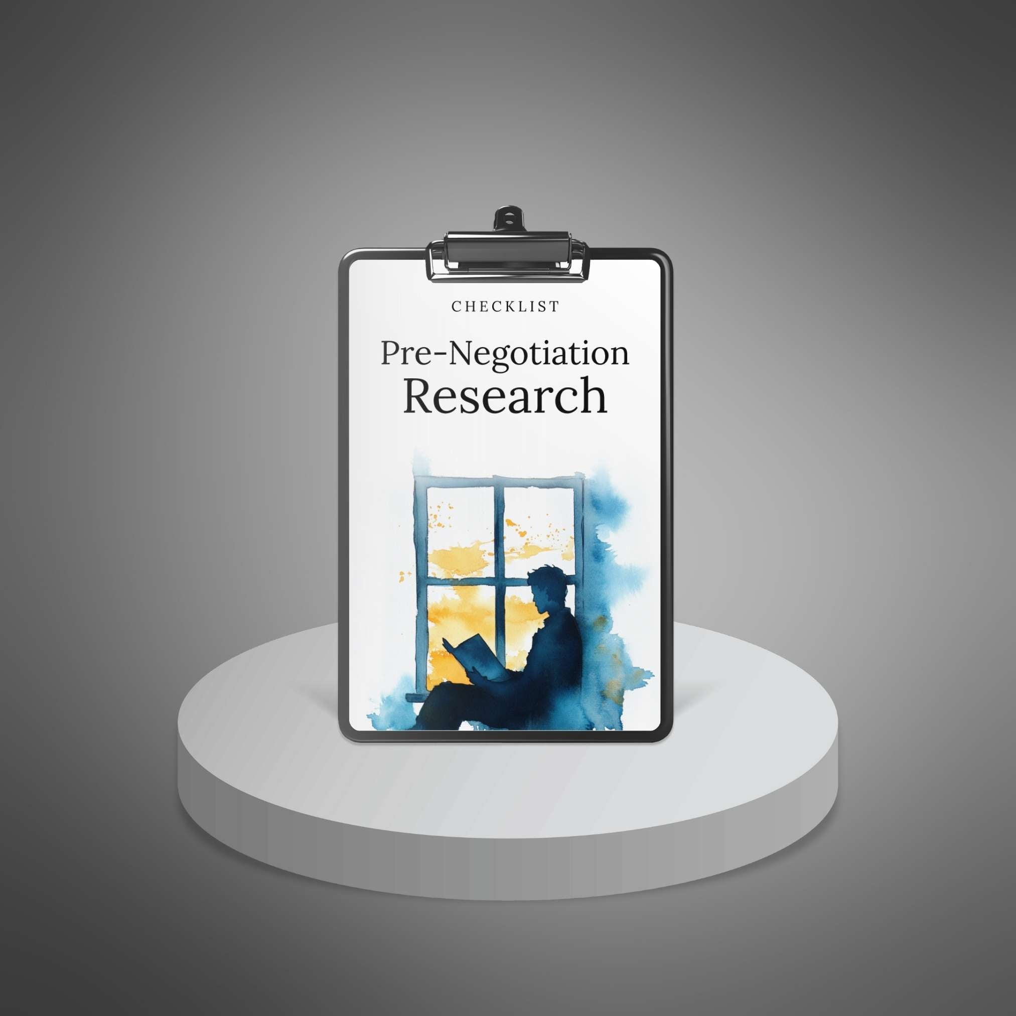 Pre-Negotiation Research