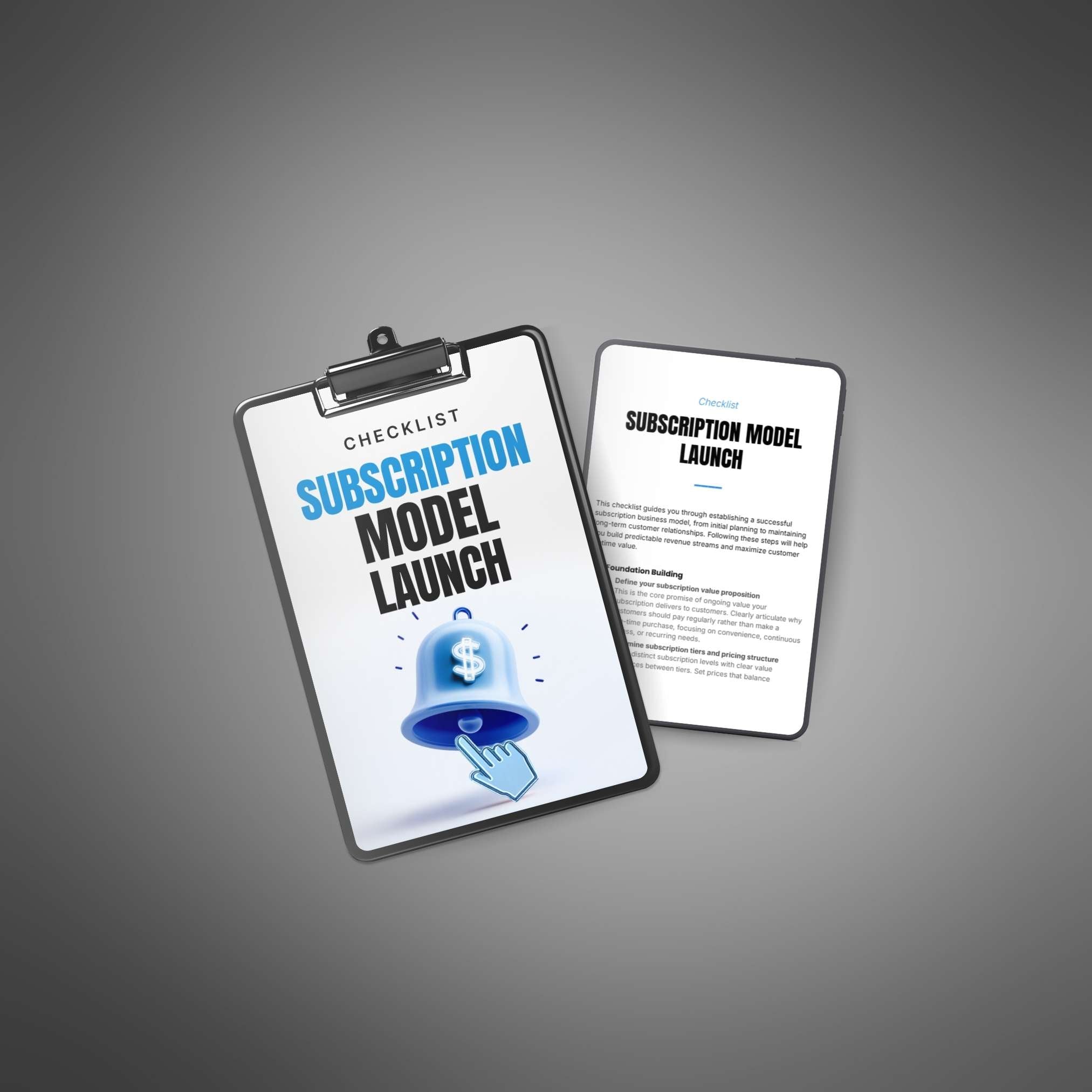 Subscription Model Launch