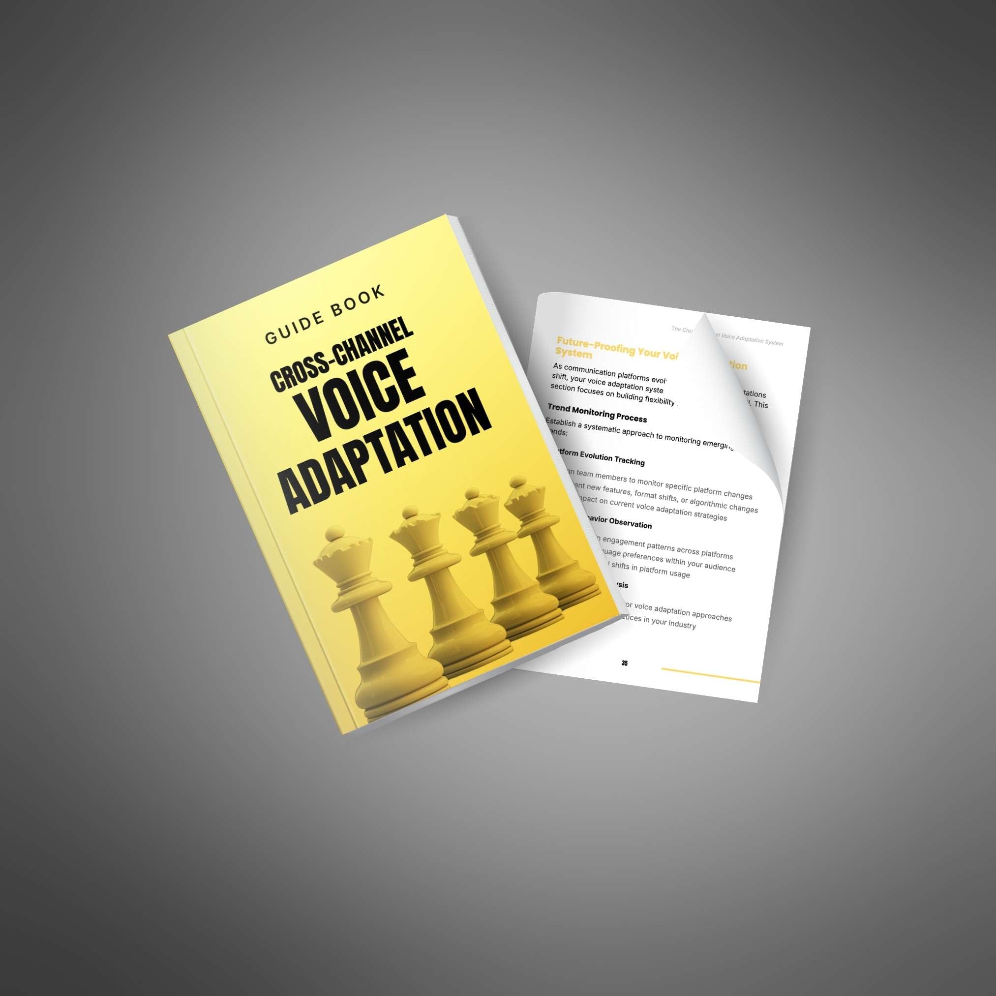 The Cross-Channel Voice Adaptation System