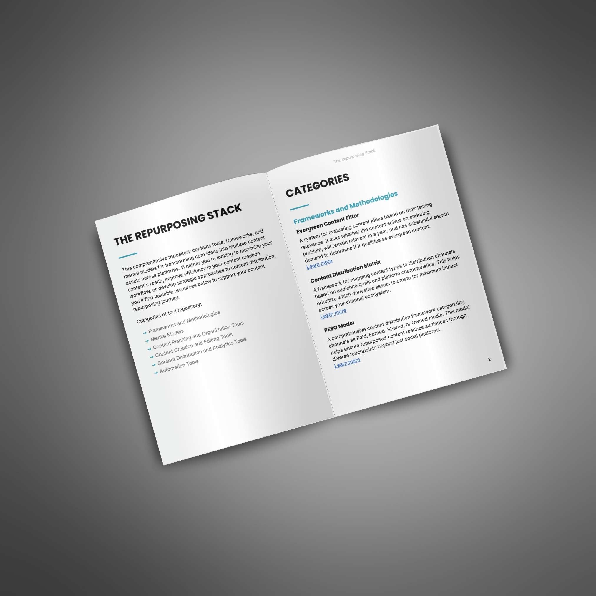 The Repurposing Stack