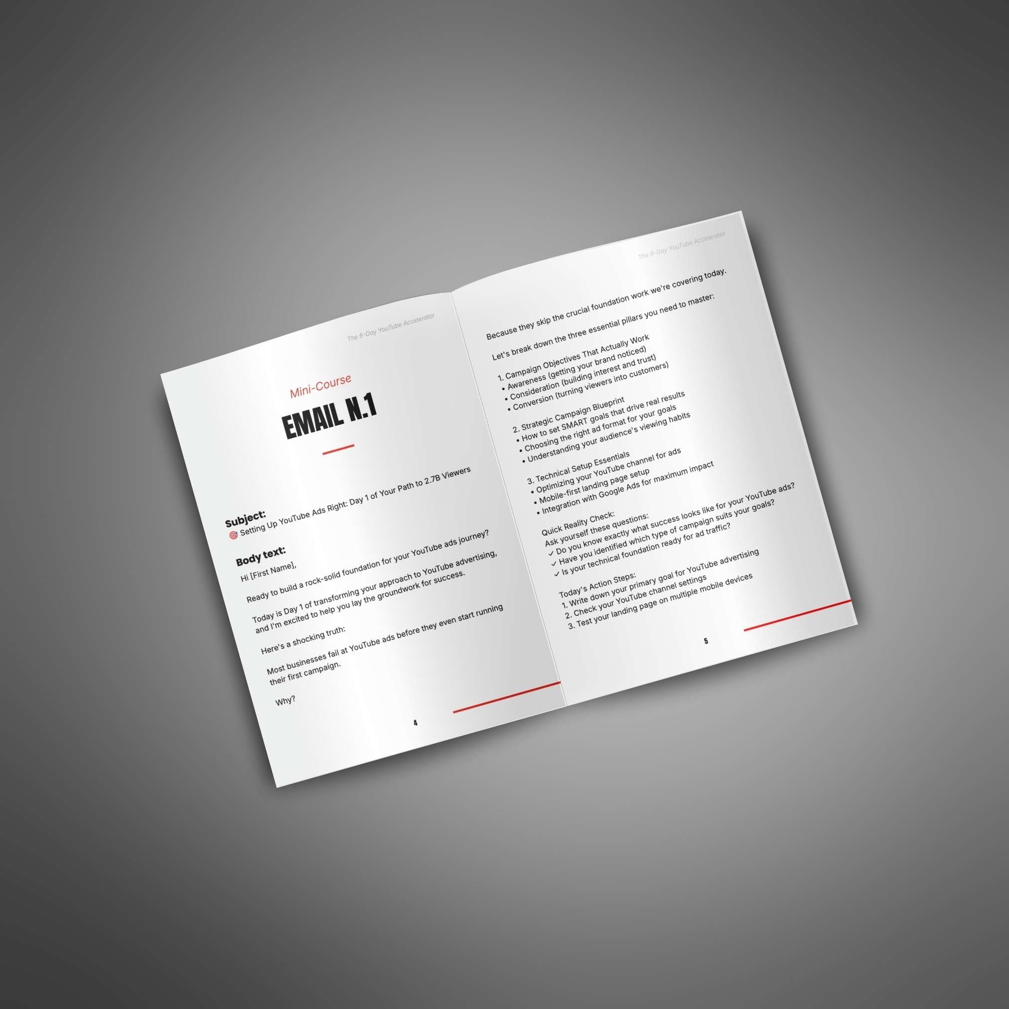 The 6-Day YouTube Accelerator