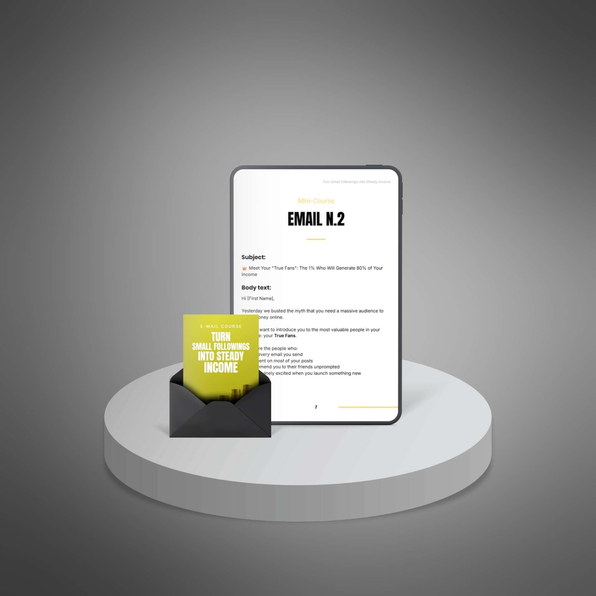 Turn Small Followings Into Steady Income