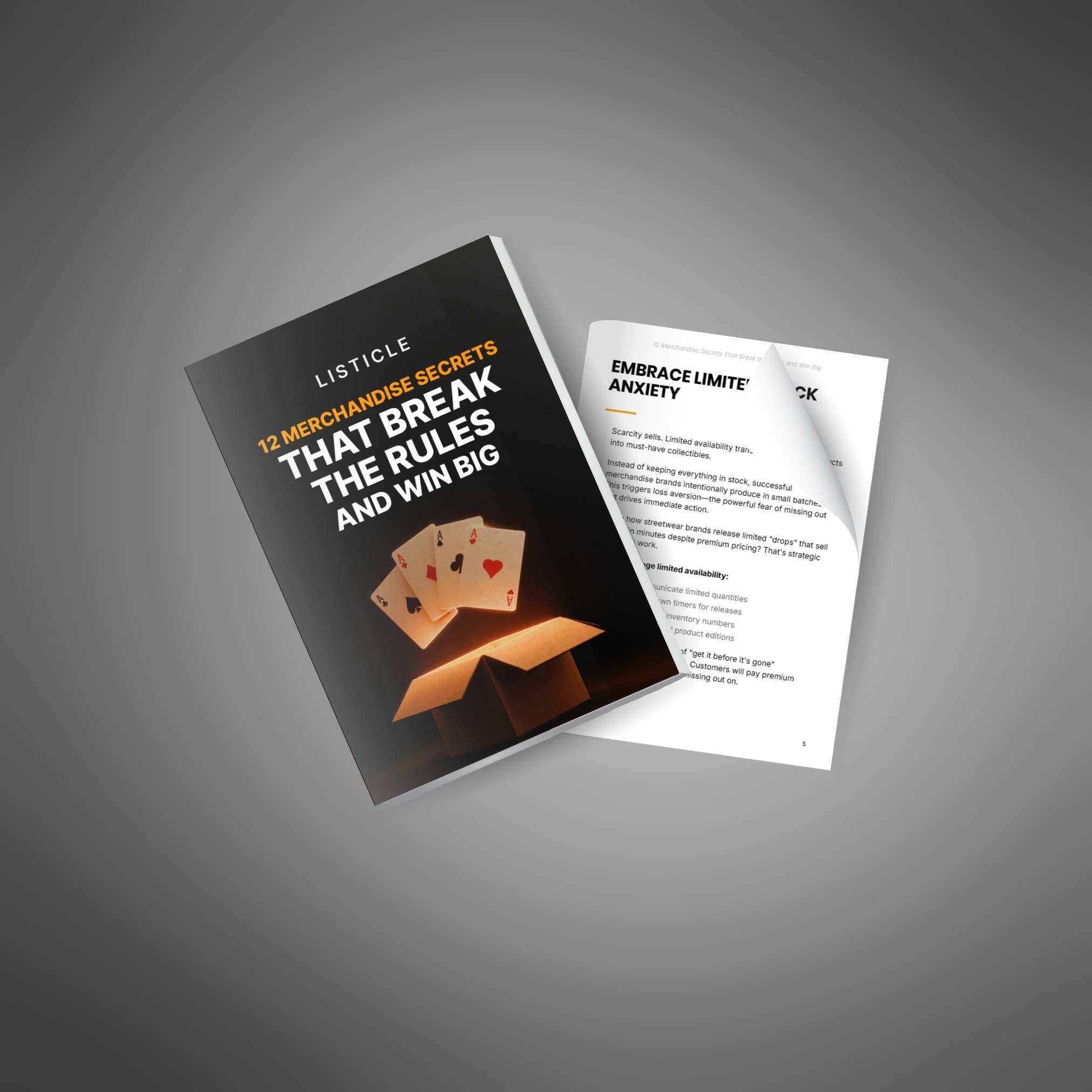 12 Merchandise Secrets That Break the Rules and Win Big