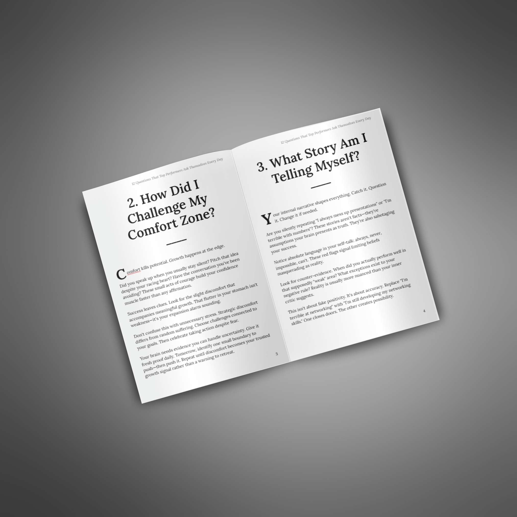 12 Questions That Top Performers Ask Themselves Every Day