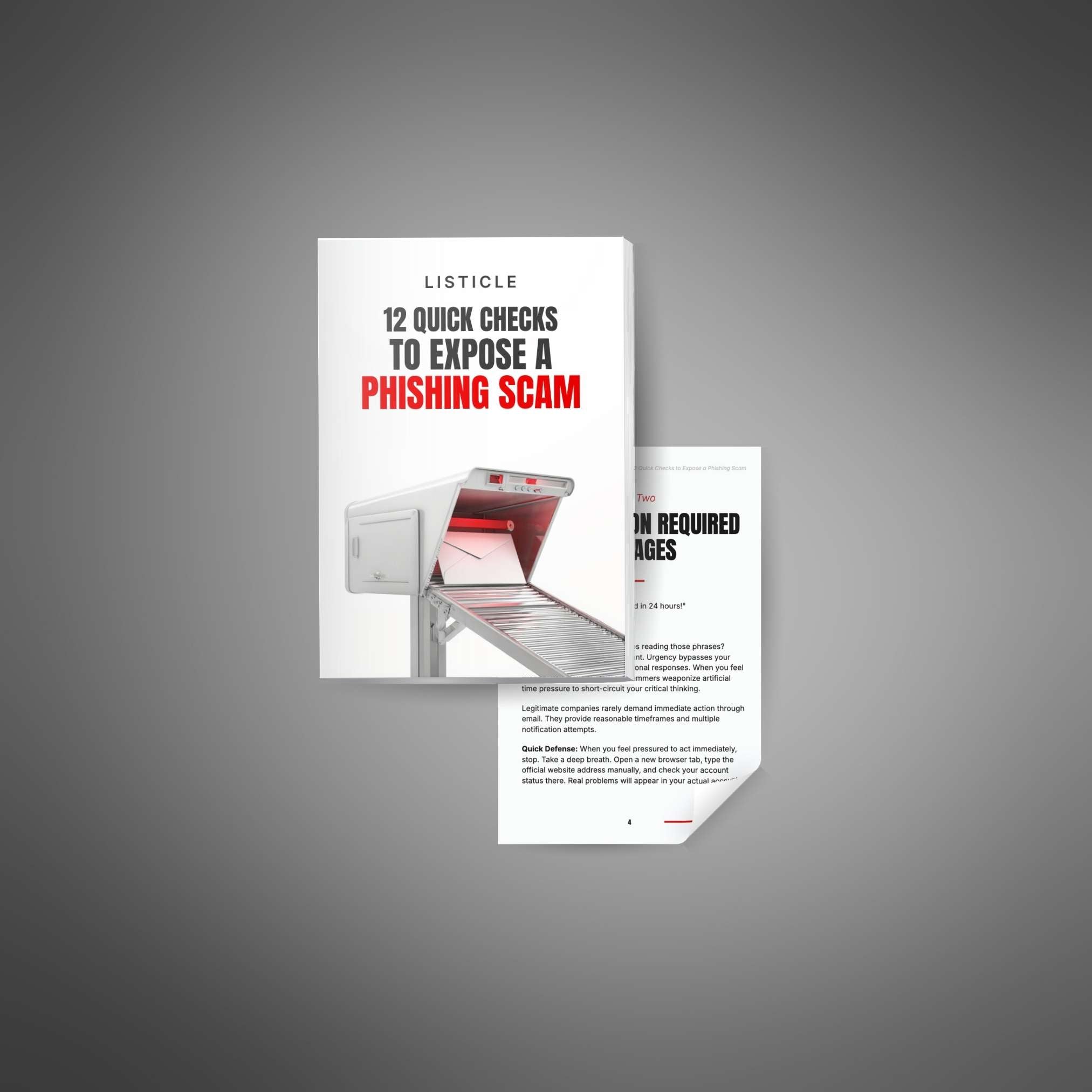 12 Quick Checks to Expose a Phishing Scam