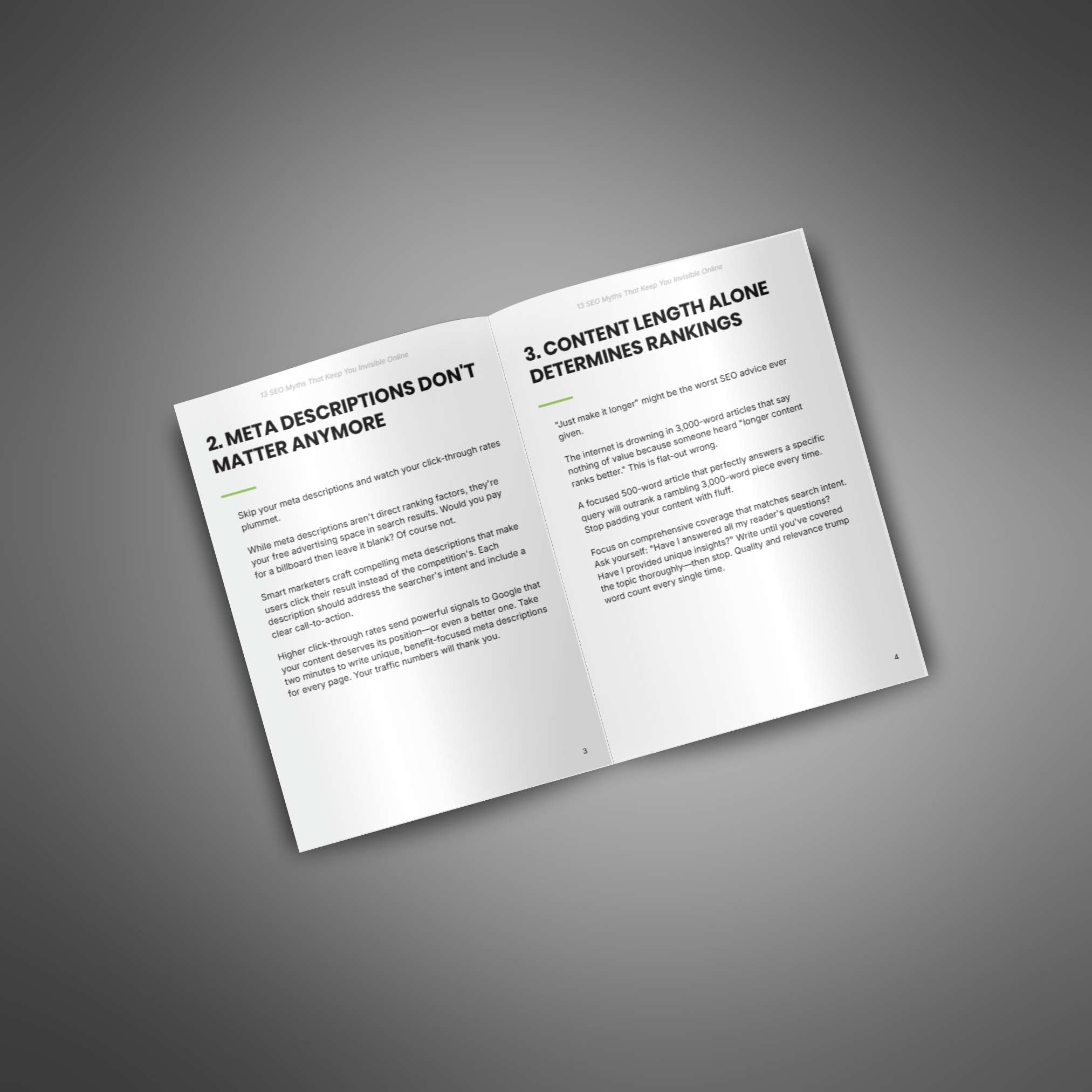 13 SEO Myths That Keep You Invisible Online