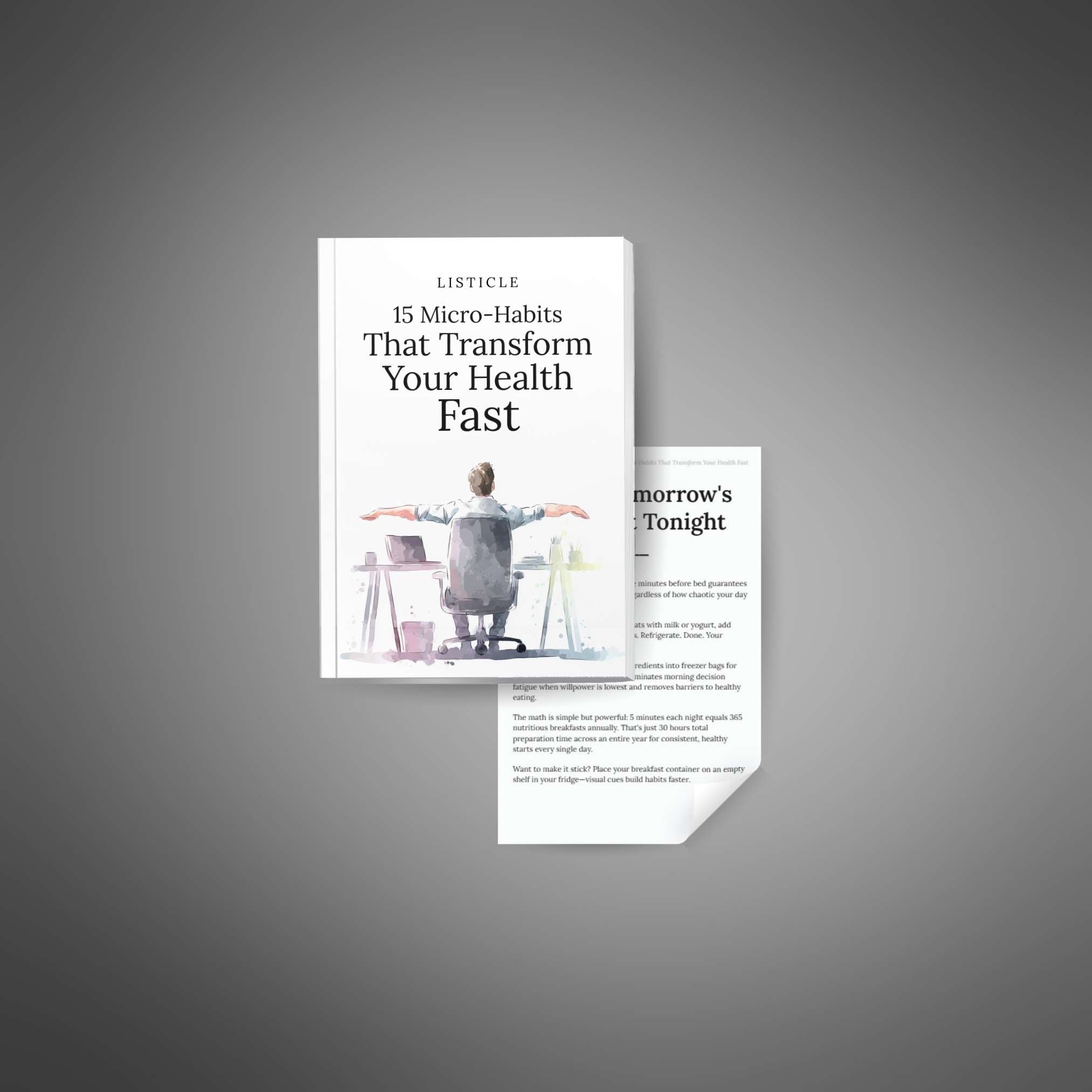 15 Micro-Habits That Transform Your Health Fast