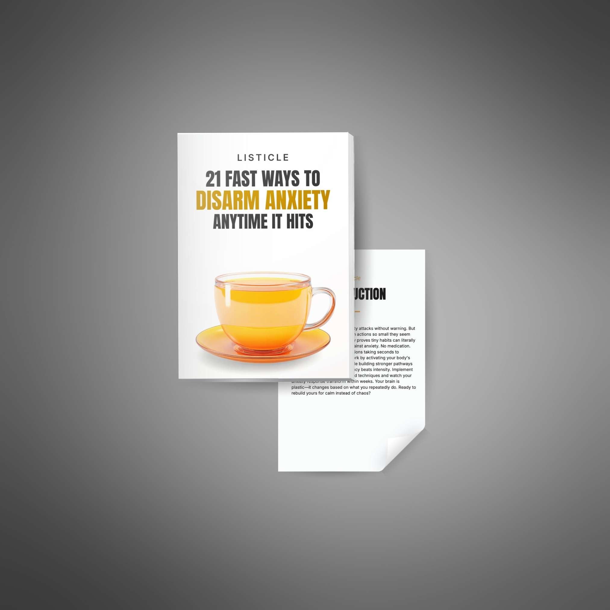 21 Fast Ways to Disarm Anxiety Anytime It Hits