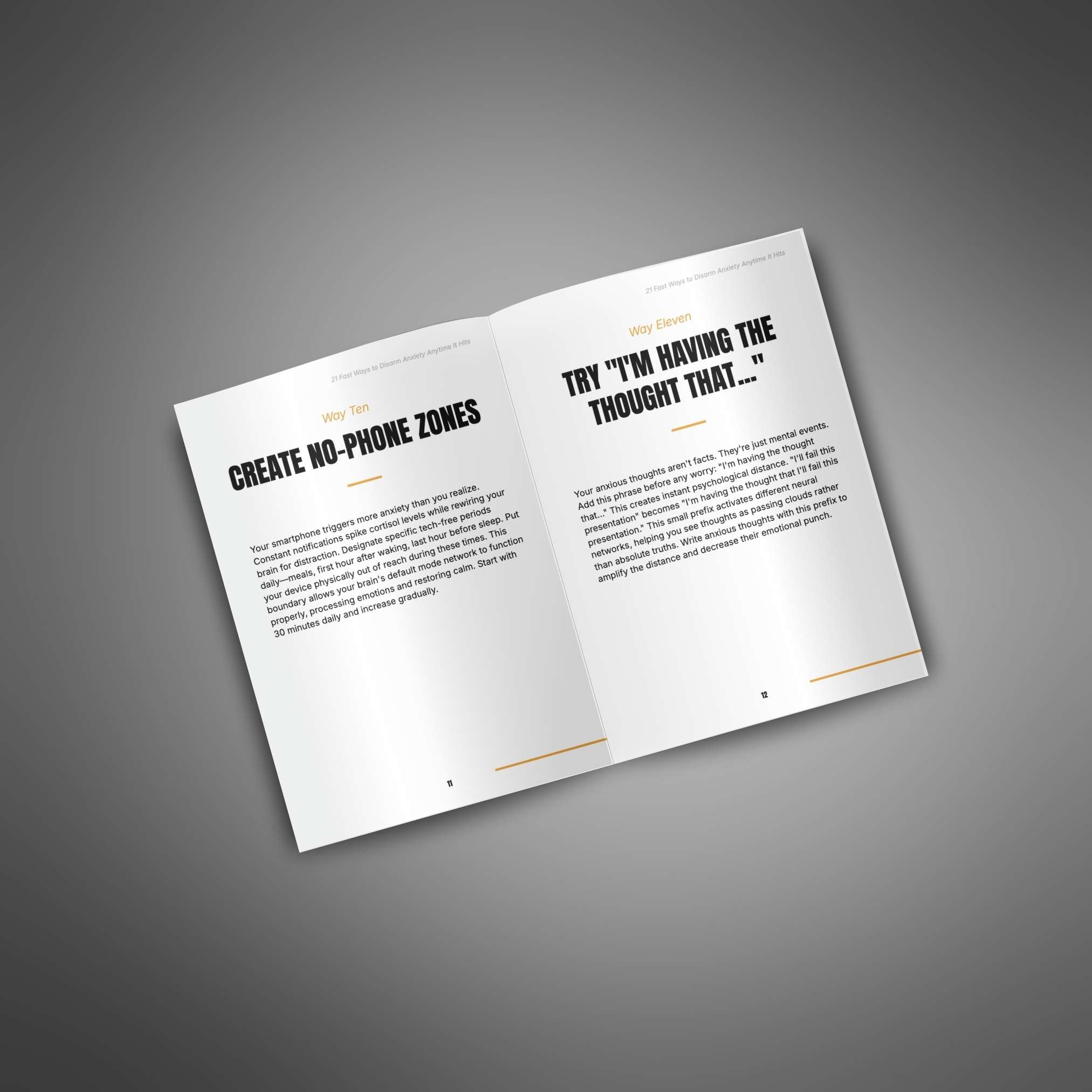 21 Fast Ways to Disarm Anxiety Anytime It Hits