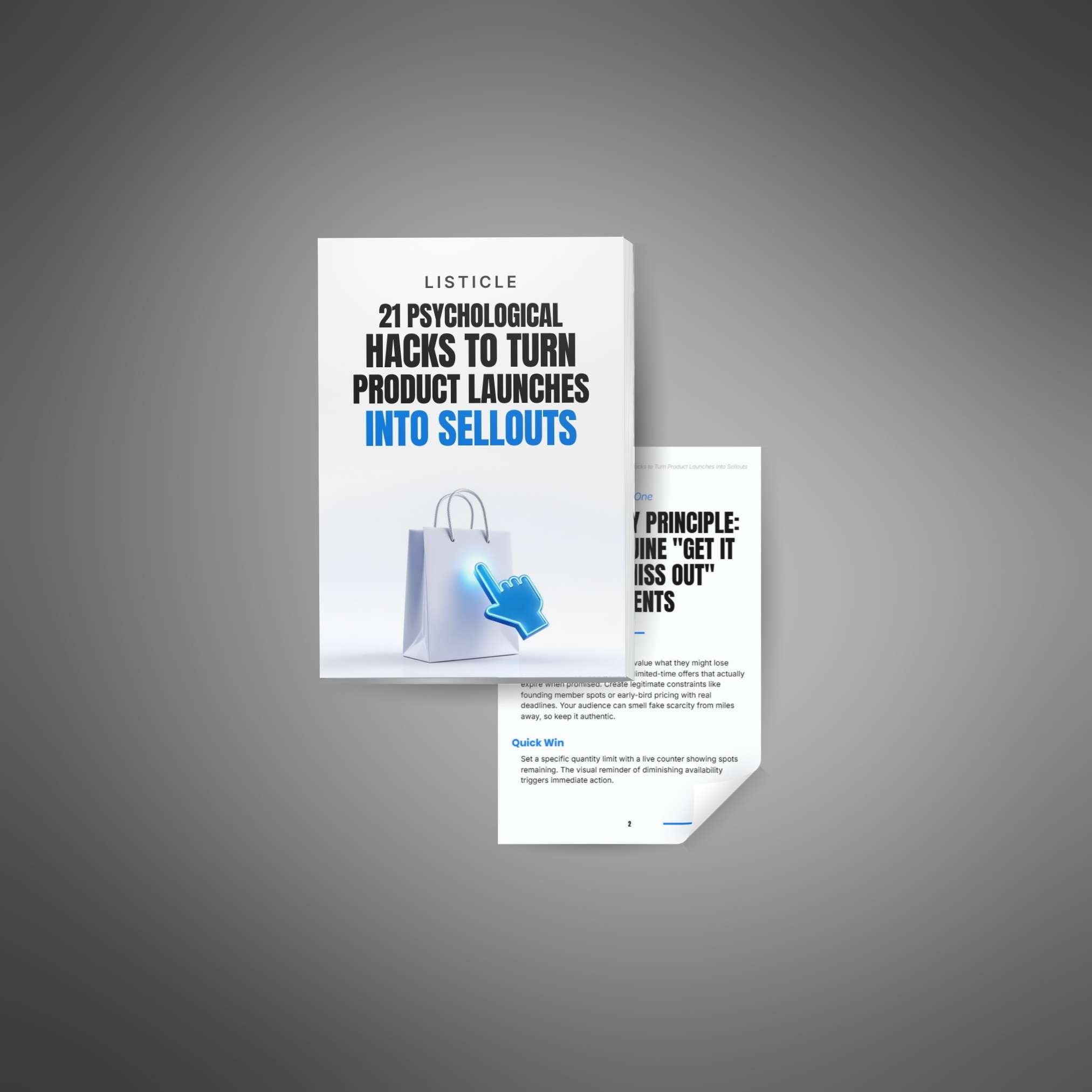 21 Psychological Hacks to Turn Product Launches Into Sellouts