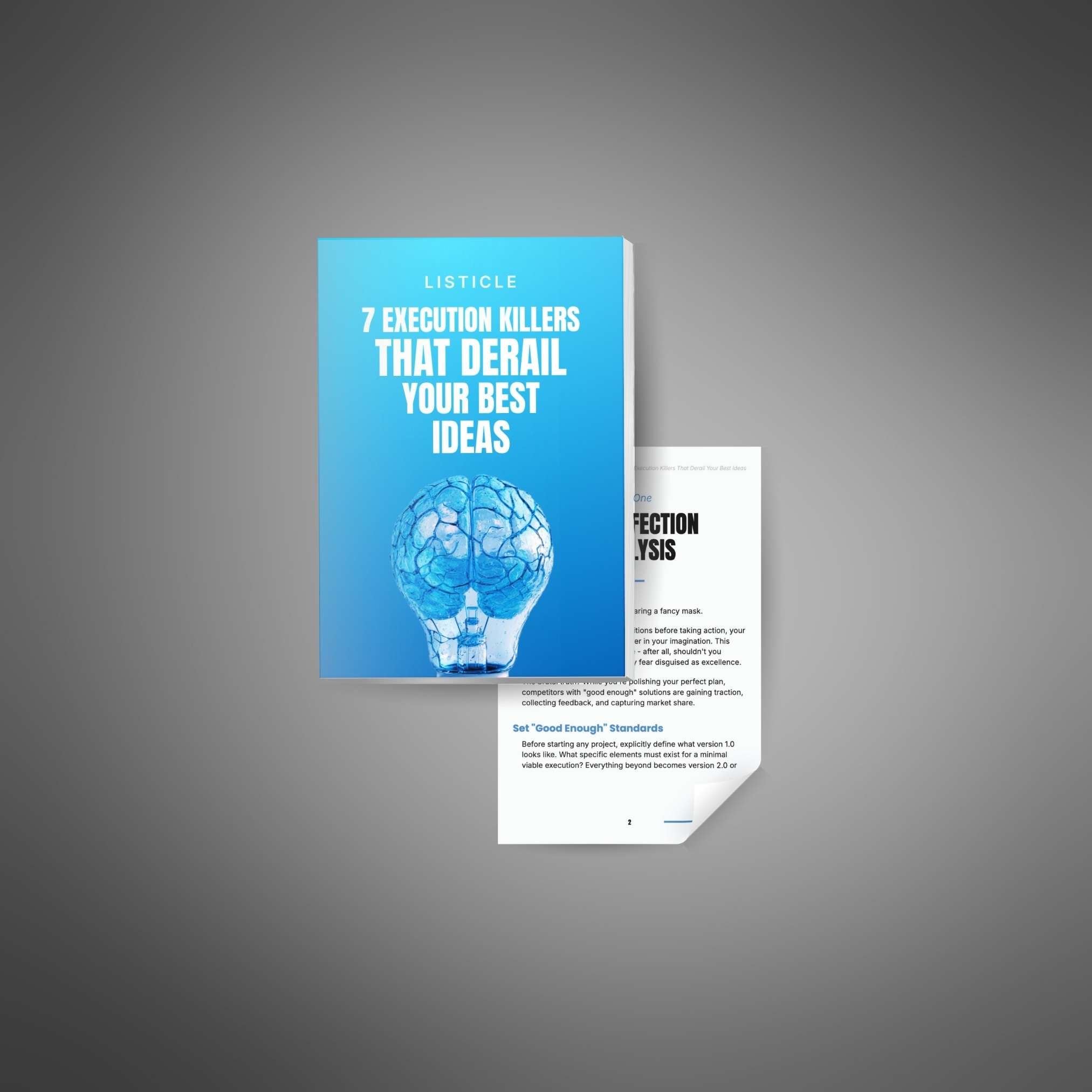 7 Execution Killers That Derail Your Best Ideas