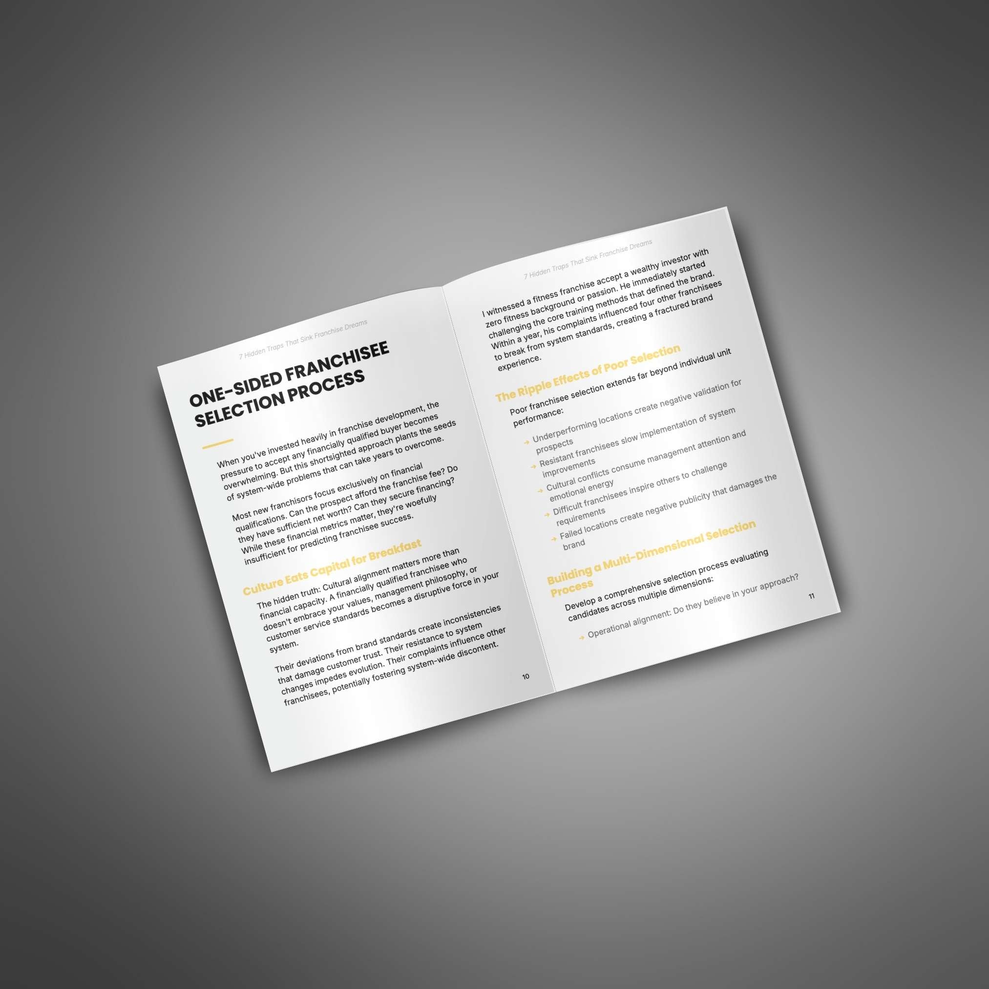 7 Hidden Traps That Sink Franchise Dreams