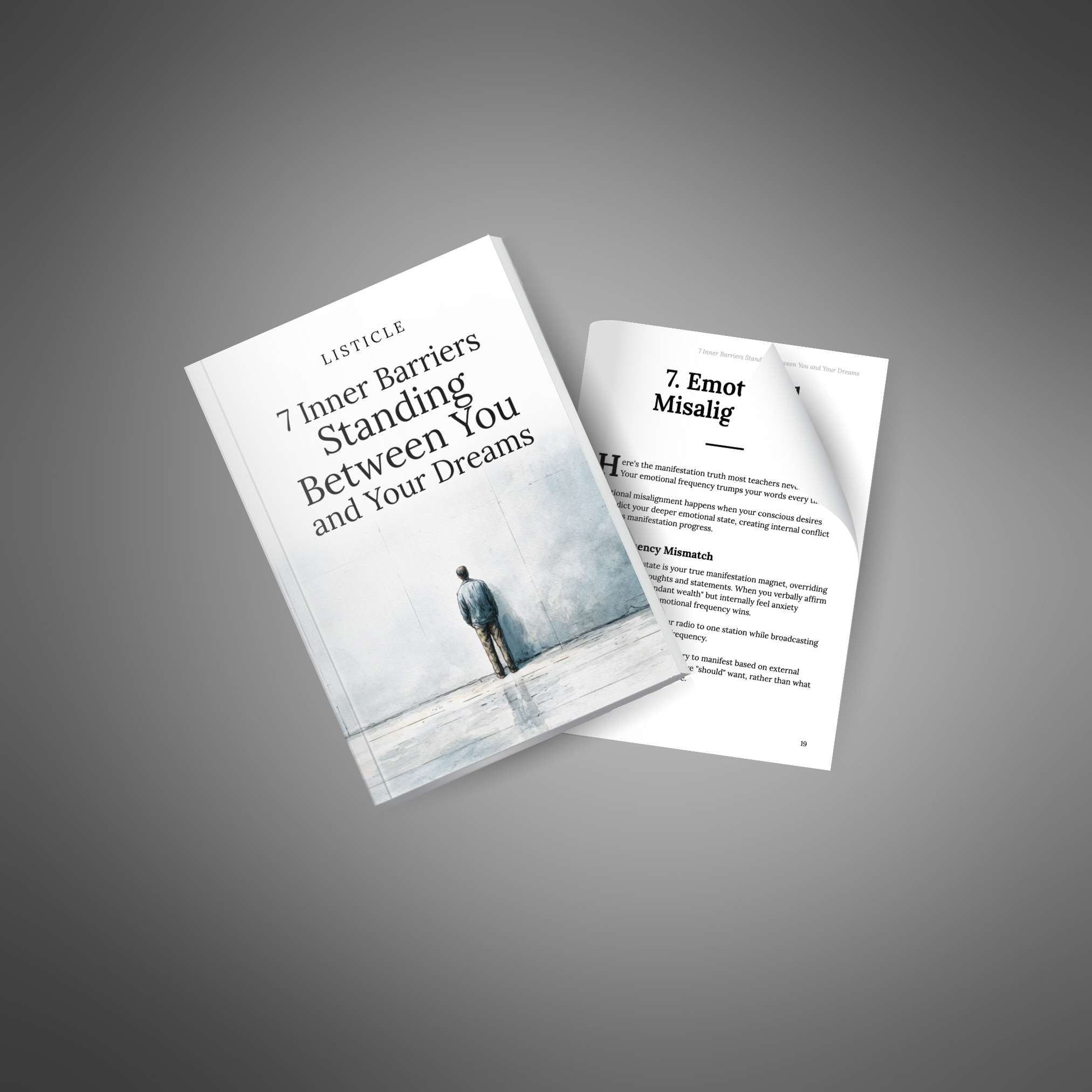 7 Inner Barriers Standing Between You and Your Dreams