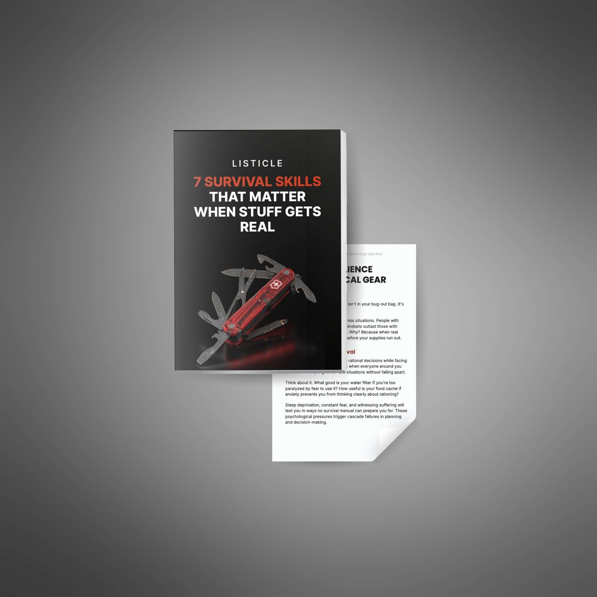 7 Survival Skills that Matter when Stuff Gets Real