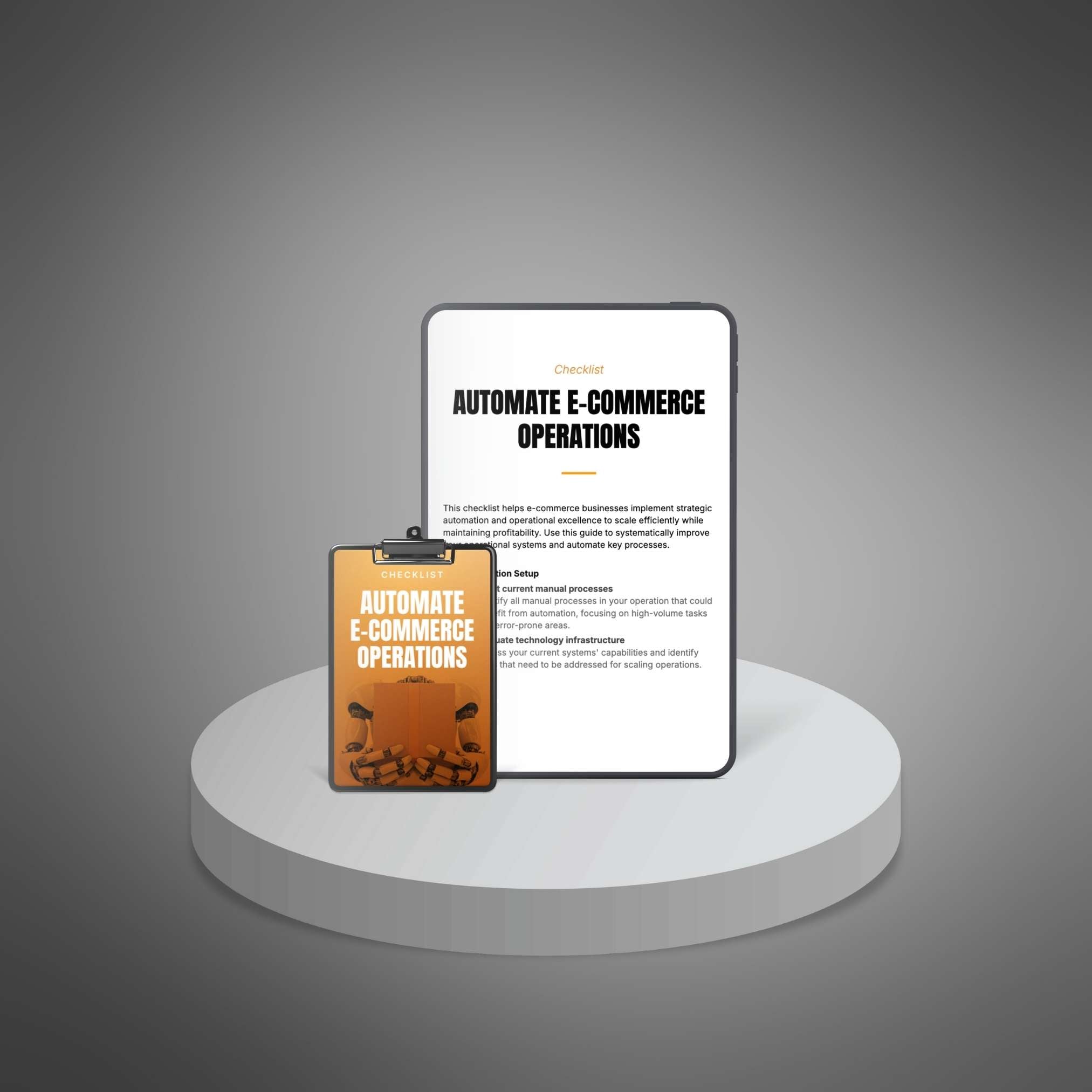 Automate E-Commerce Operations