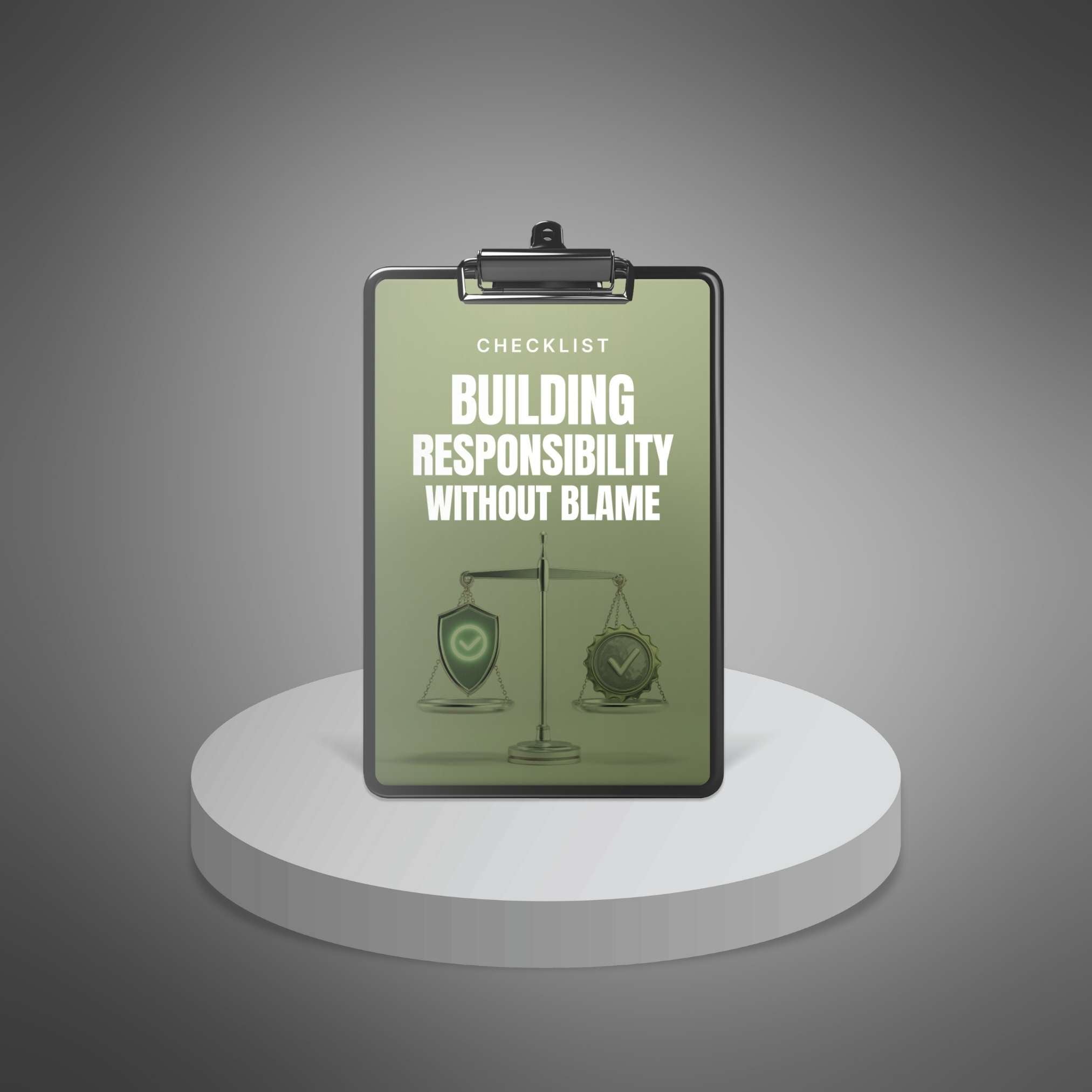 Building Responsibility Without Blame