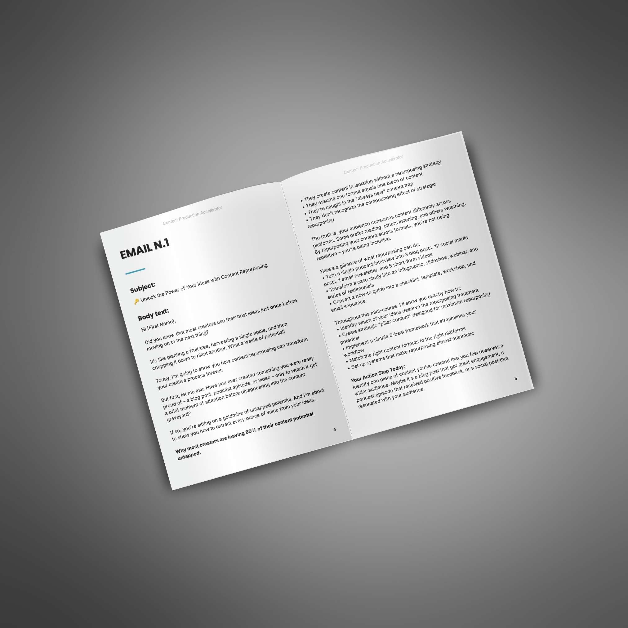 Content Production Accelerator