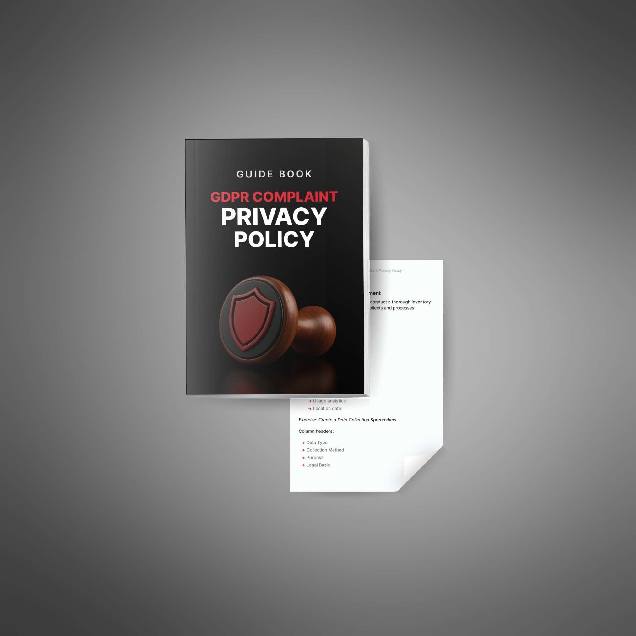 Creating a GDPR Compliant Privacy Policy