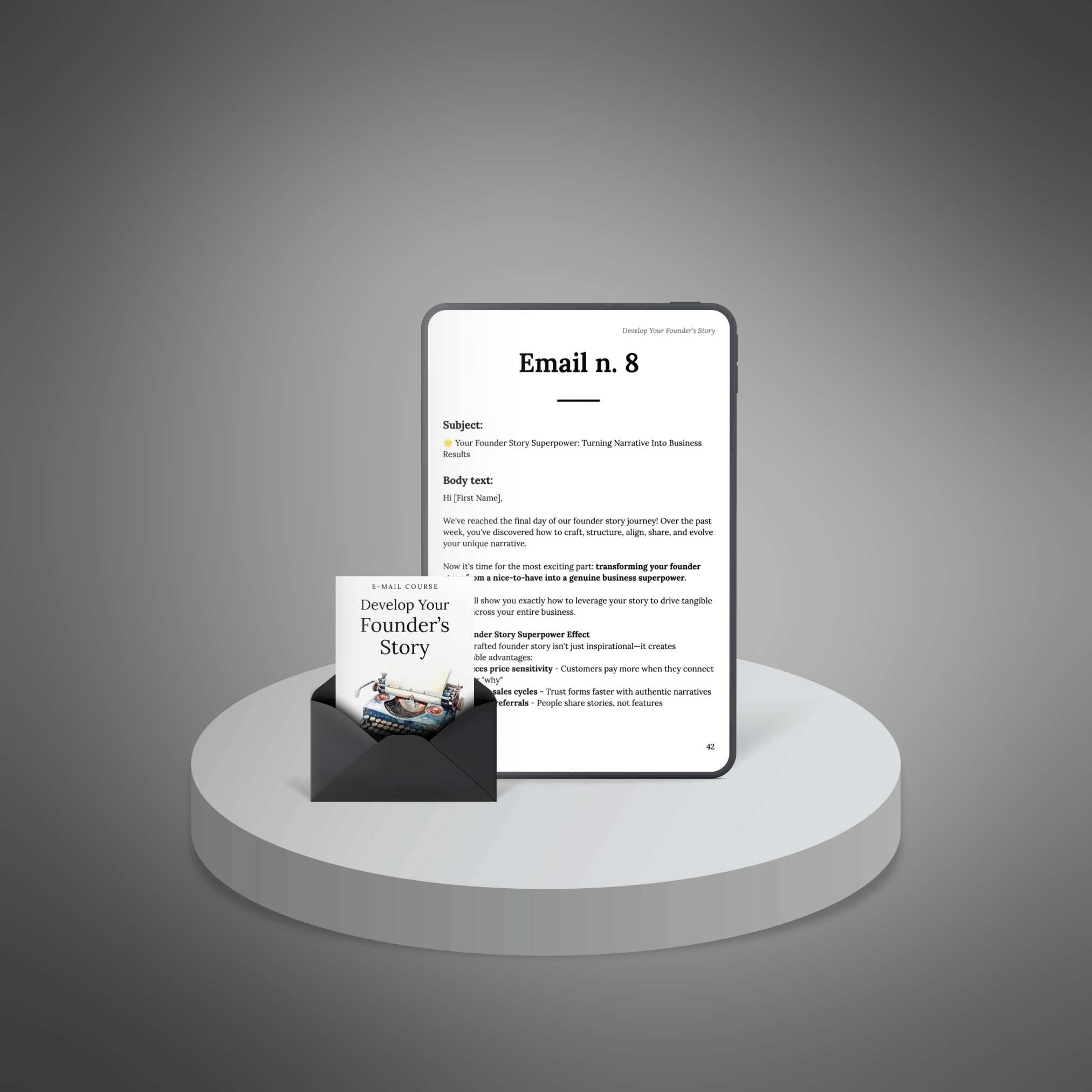 Develop Your Founder’s Story